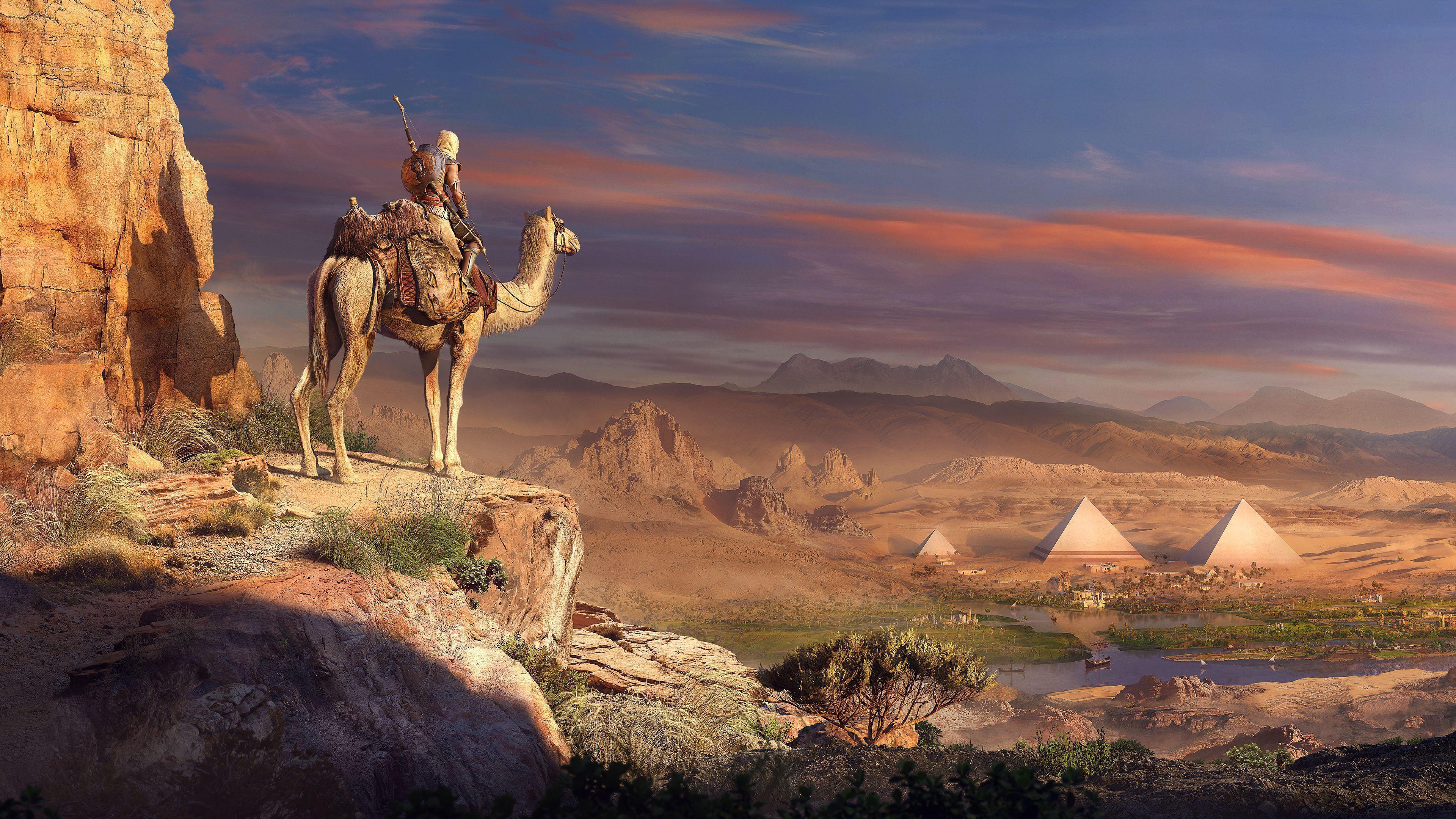 Wallpaper Assassin's Creed: Origins, Mummy, Egypt, 4K, 8K, Games