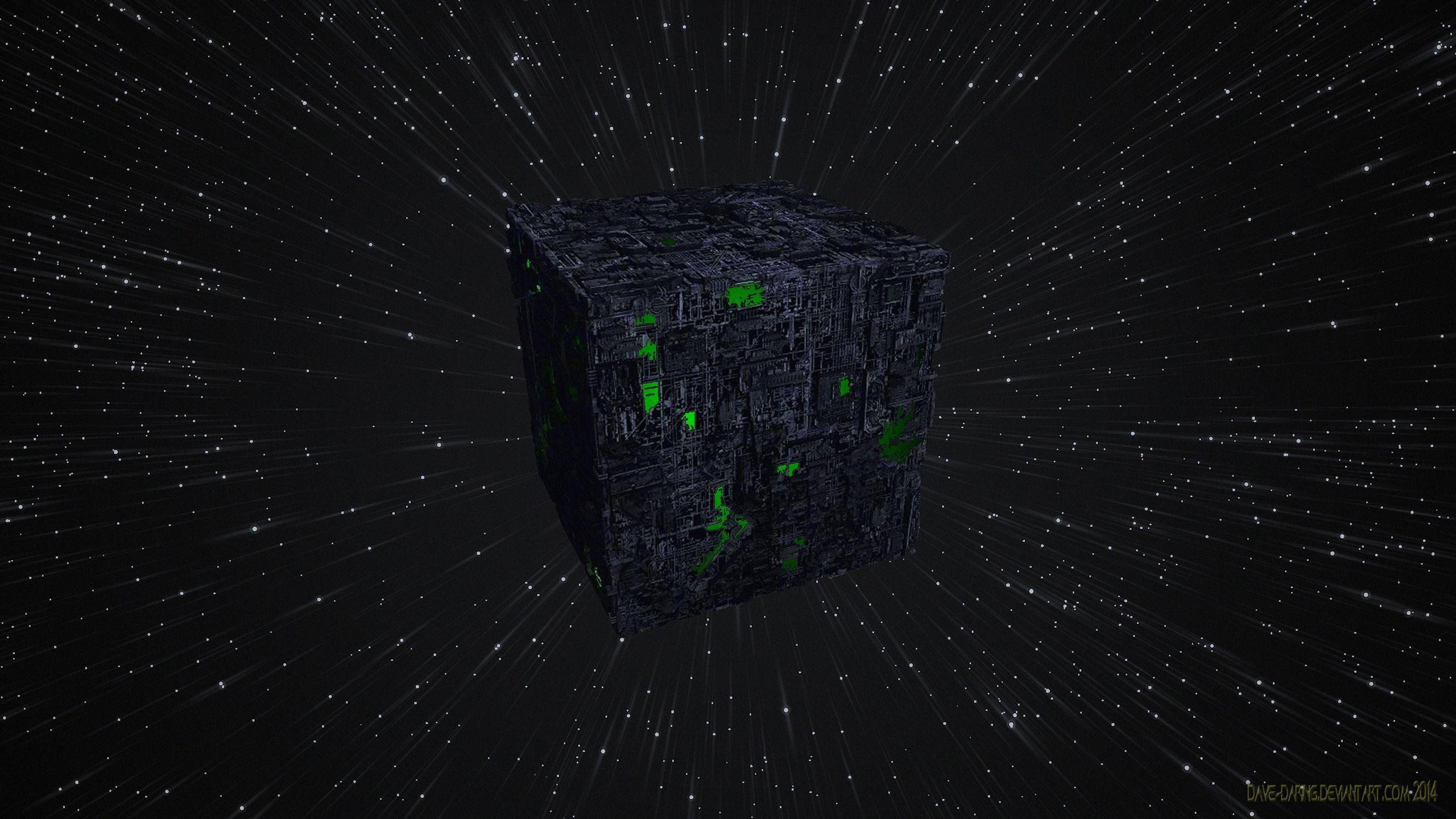 Borg Cube By Dave Daring