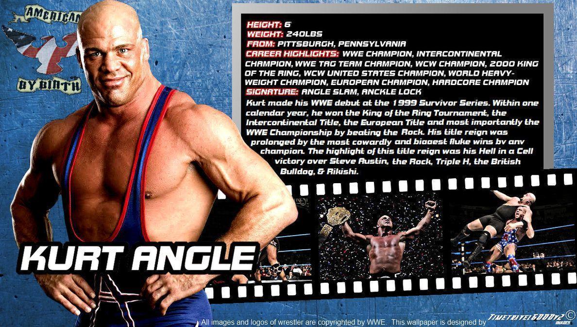 WWE Kurt Angle ID Wallpaper Widescreen