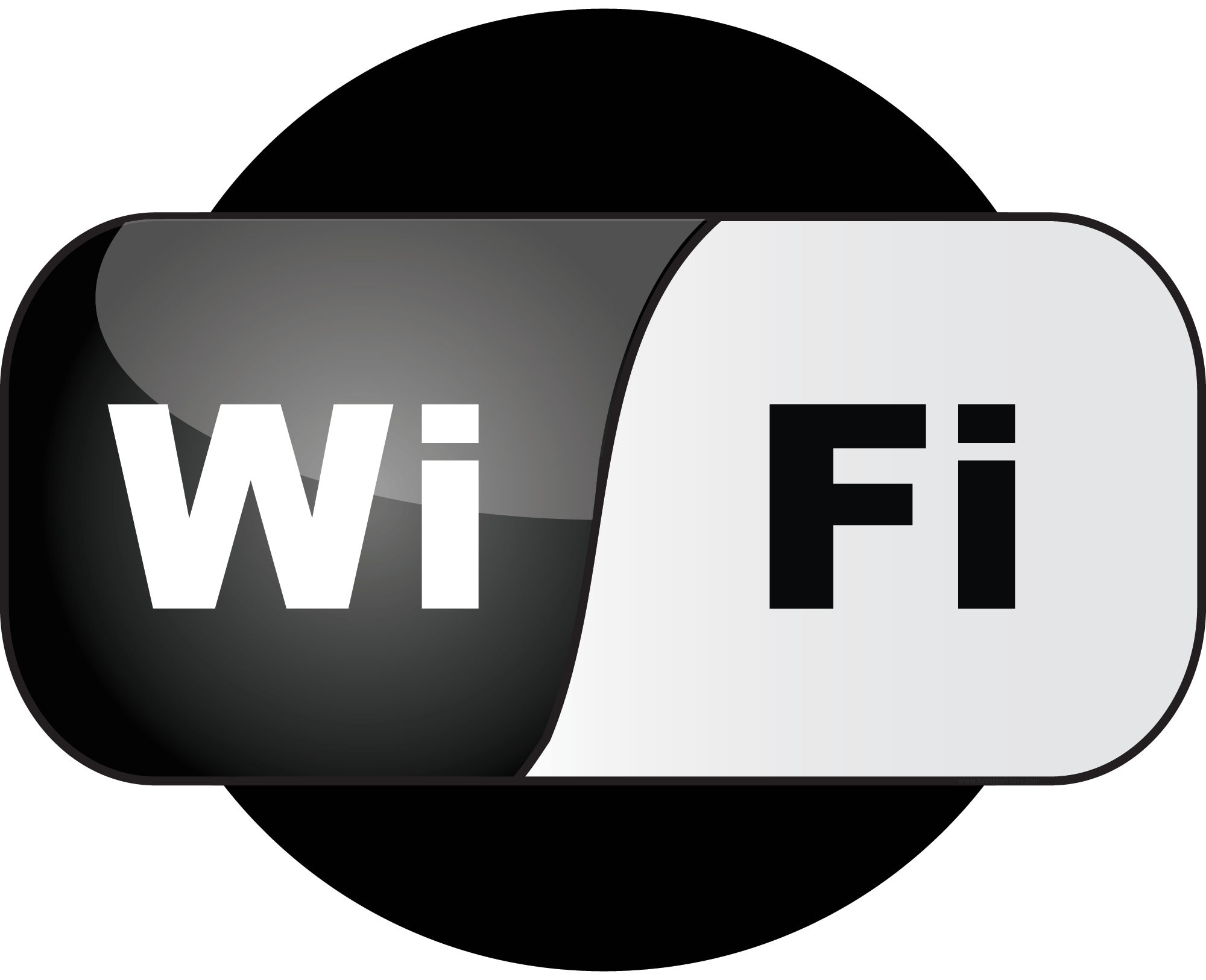 WiFi Black Logo Vector -Logo Brands For Free HD 3D