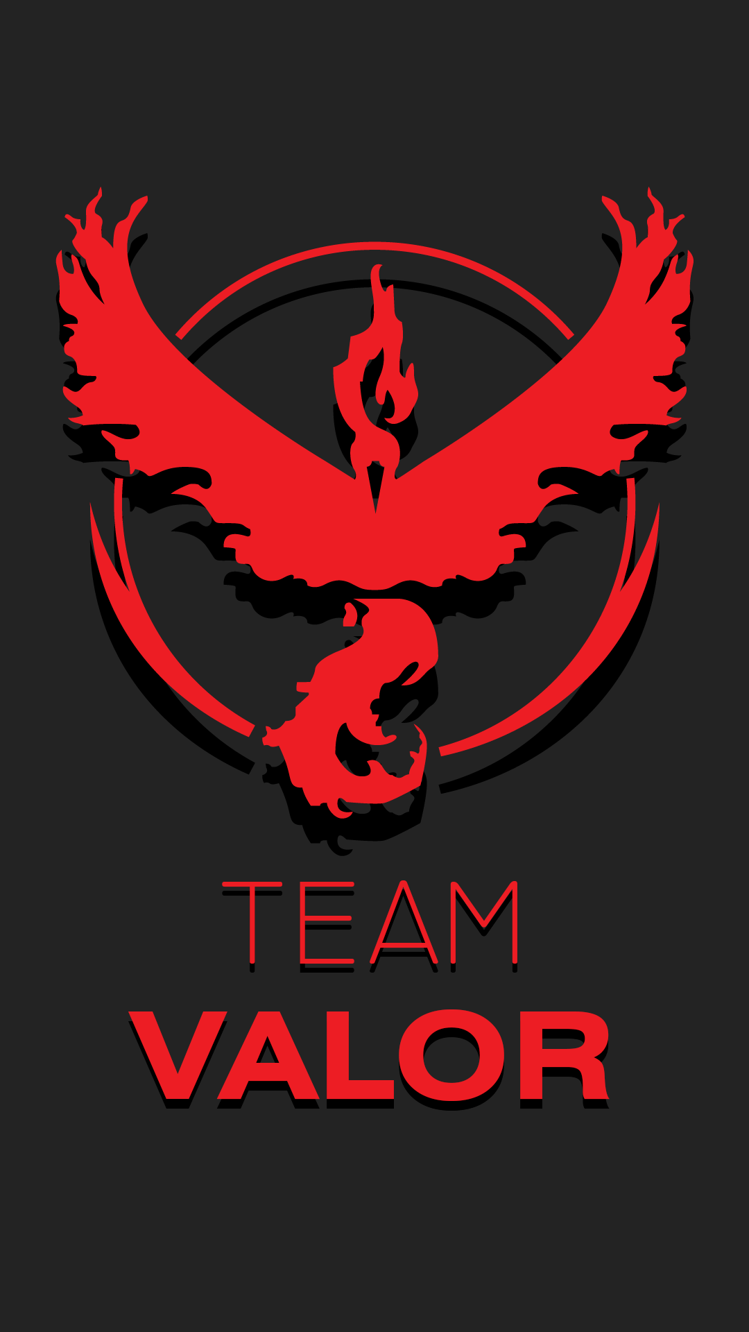Made this Walpaper for Team Valor