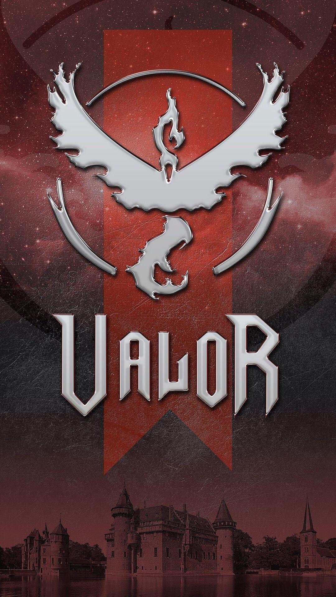 Team Valor phone wallpaper by Dougery on Imgur. random