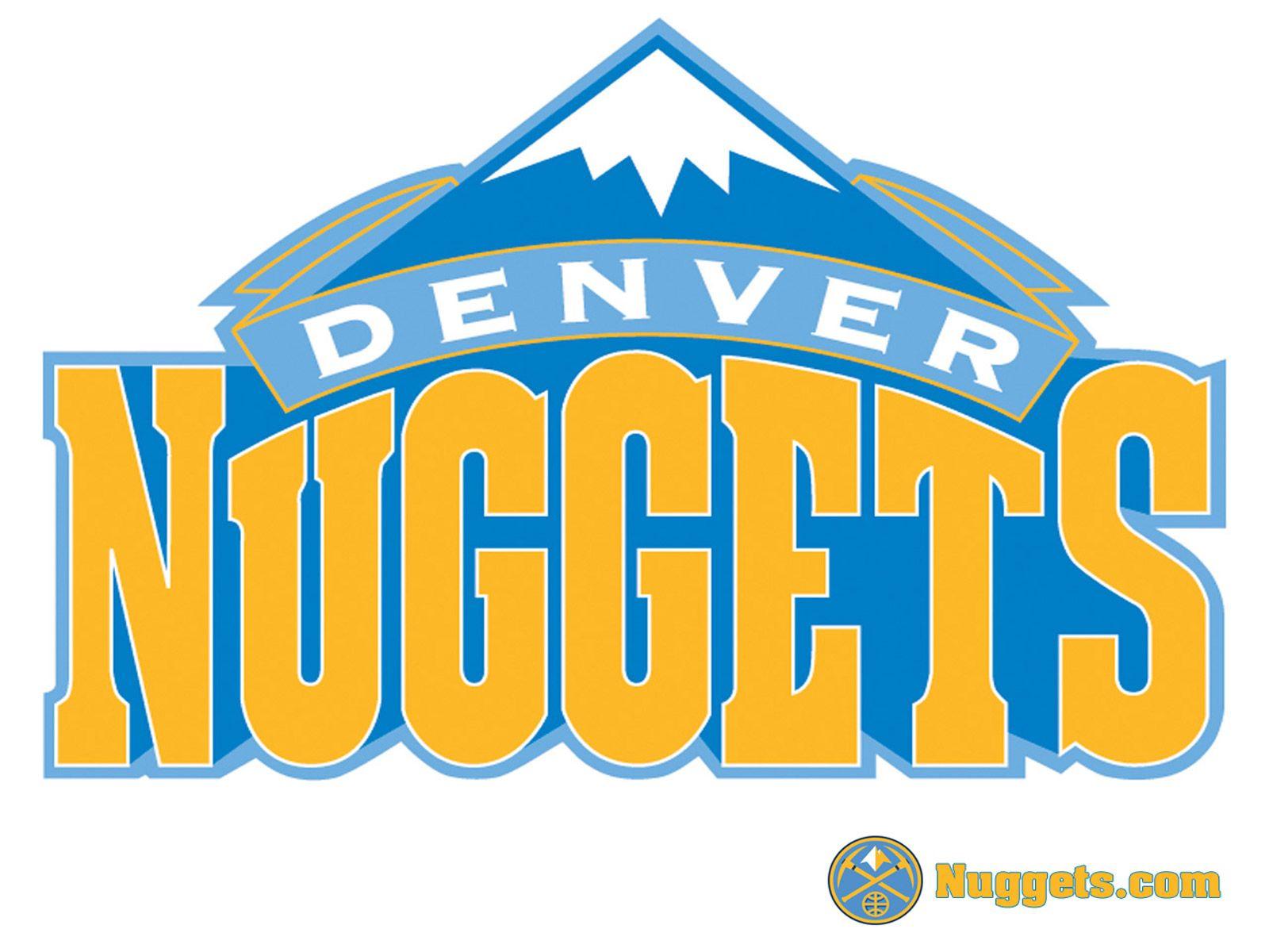 Denver Nuggets White Logo Wallpaper. Basketball Wallpaper at