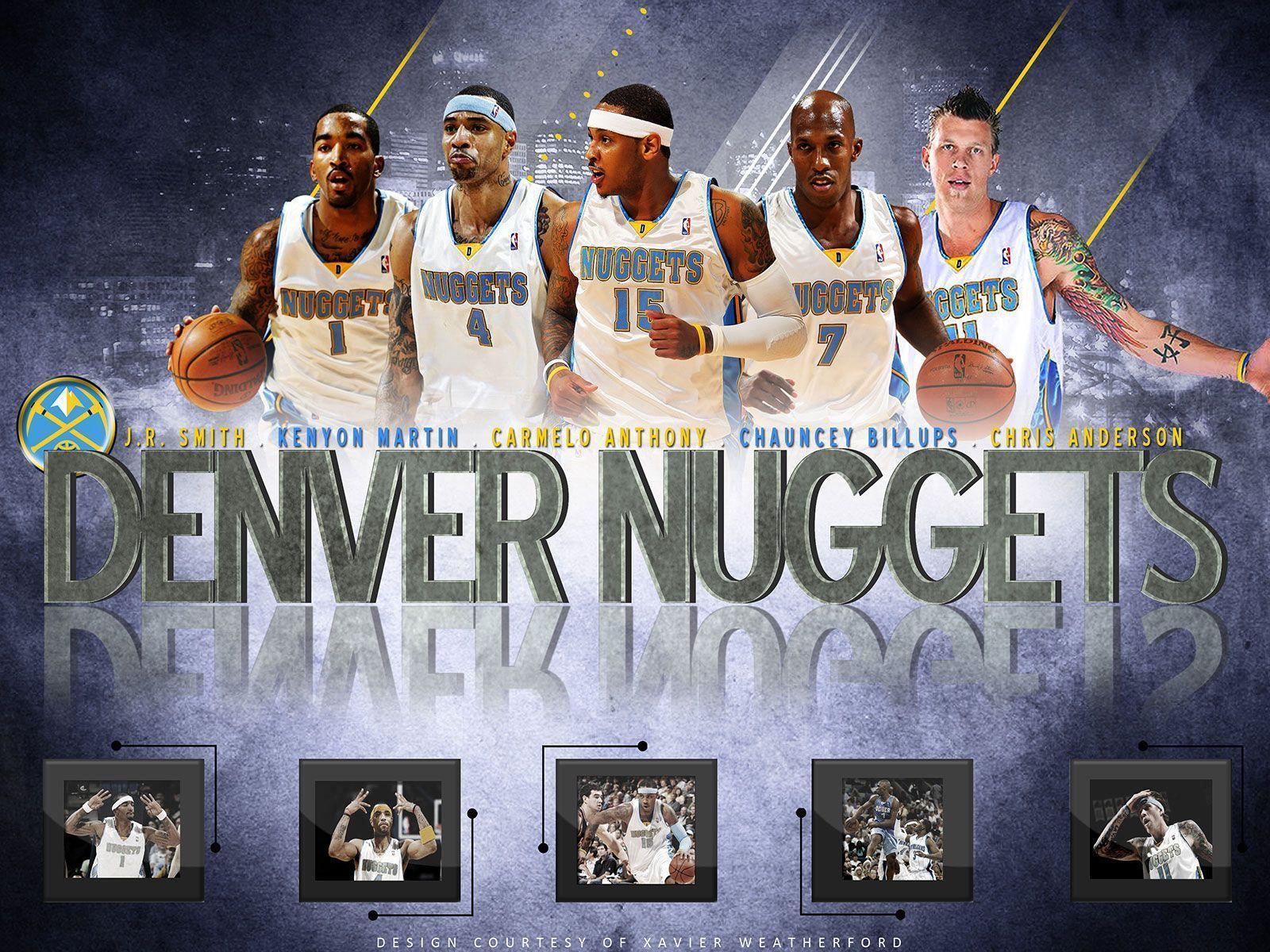 Denver Nuggets 2010 Team Wallpaper. Basketball Wallpaper at