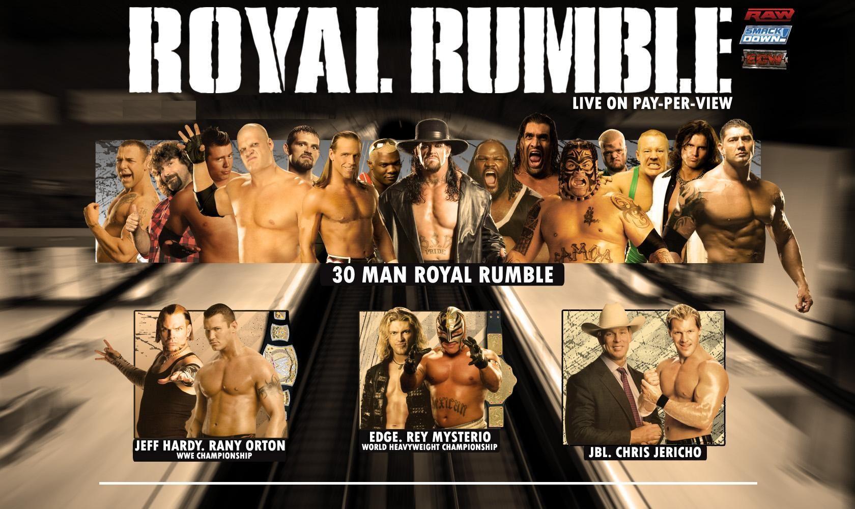 Wallpaper of Royal Rumble Superstars, WWE Wallpaper, WWE PPV's