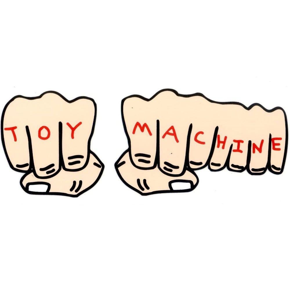 What a dope fake hand, finger, tattoo sticker! The Toy Machine