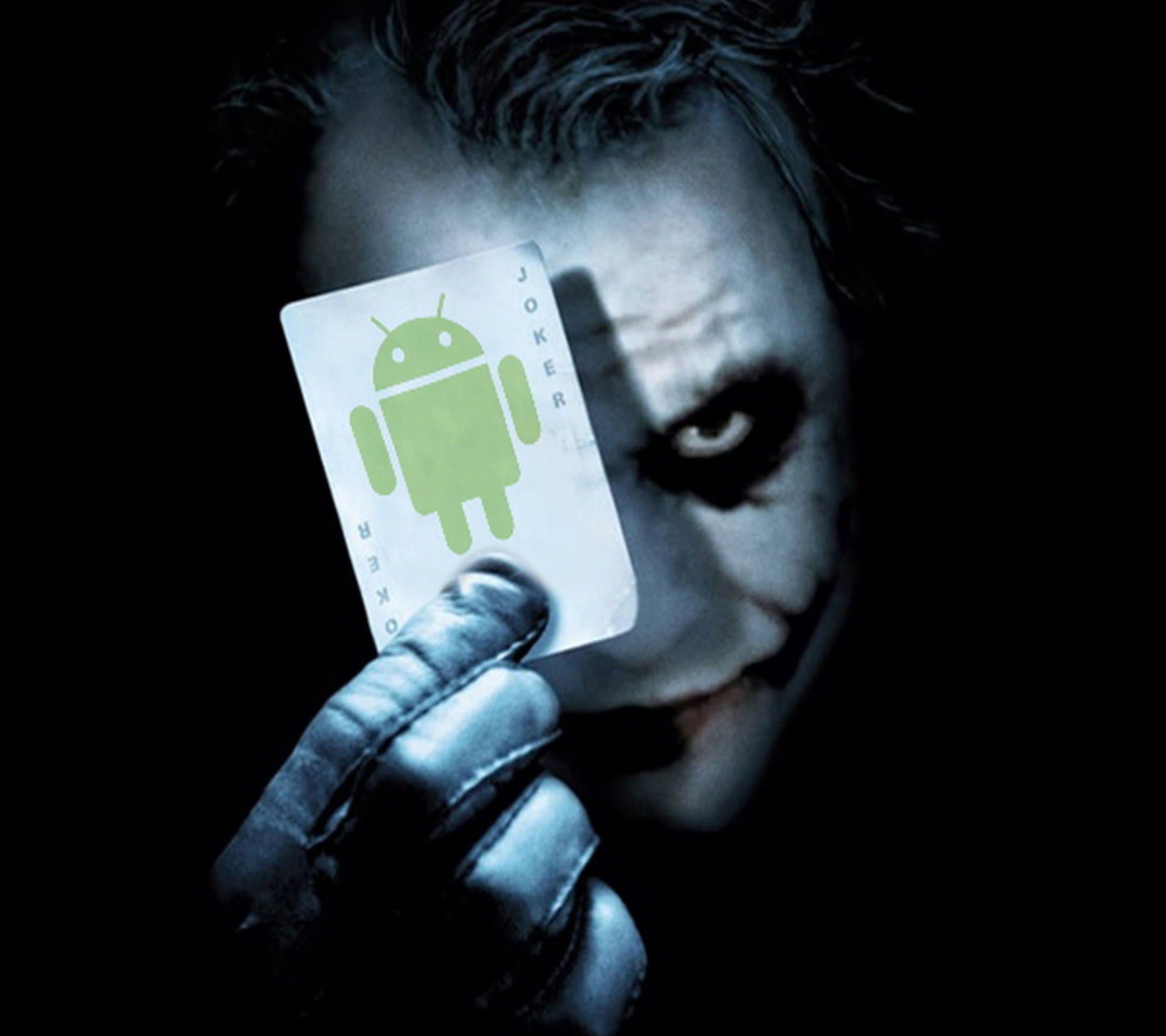 Android logo Chara Joker. wallpaper.sc SmartPhone