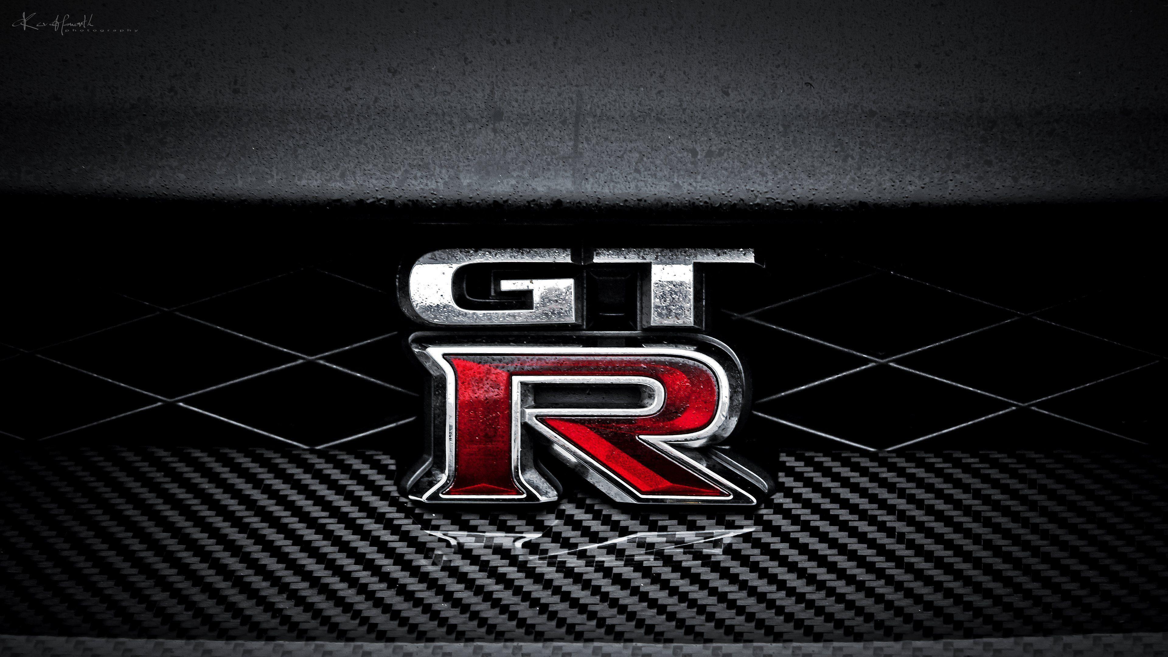 Nissan GTR Engine and Logo Wallpaper in HD, 4K and wide sizes