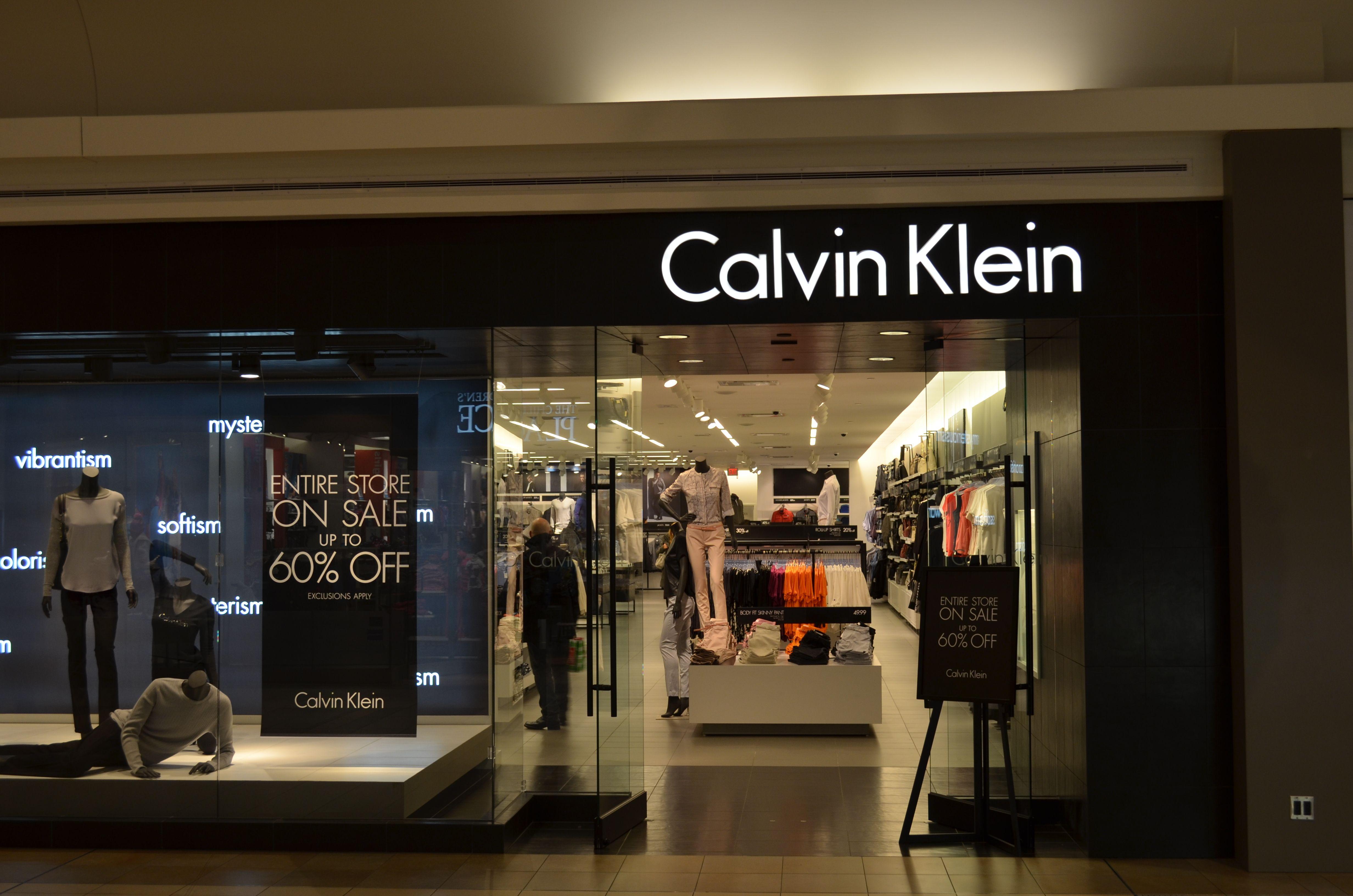 Calvin Klein clothing boutique wallpaper and image