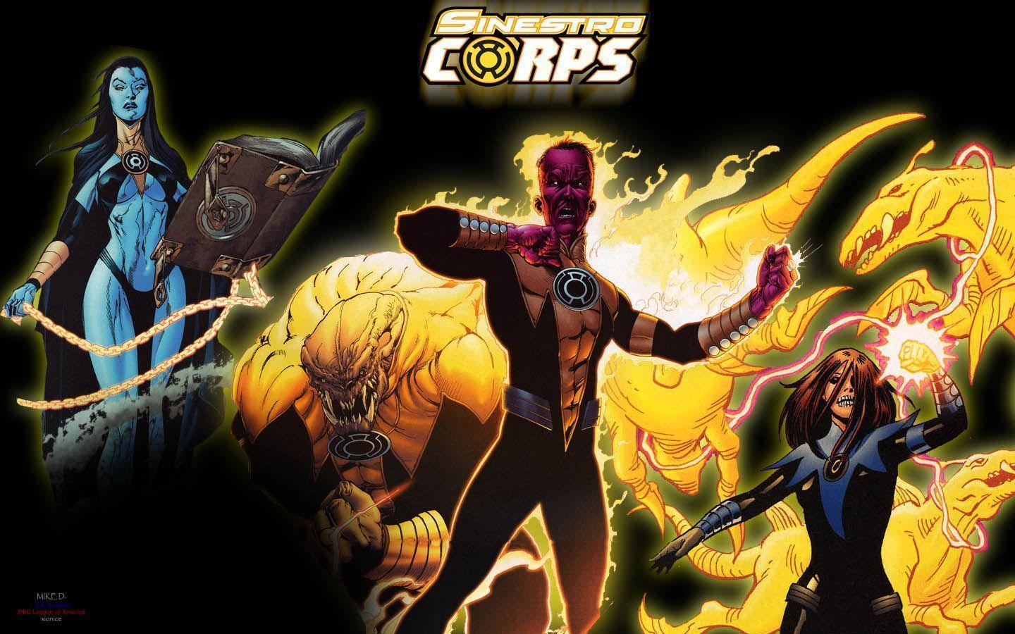 Sinestro Corps Comic Wallpaper