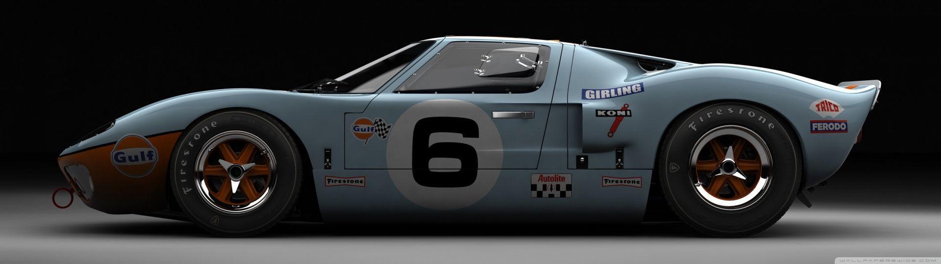 Ford GT40 Le Mans 1969 HD desktop wallpaper, High Definition