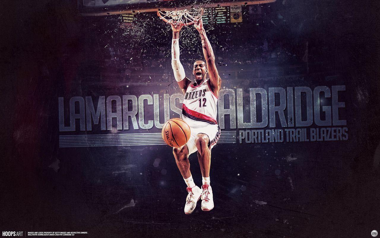 Portland Trail Blazers LaMarcus Aldridge NBA wallpaper