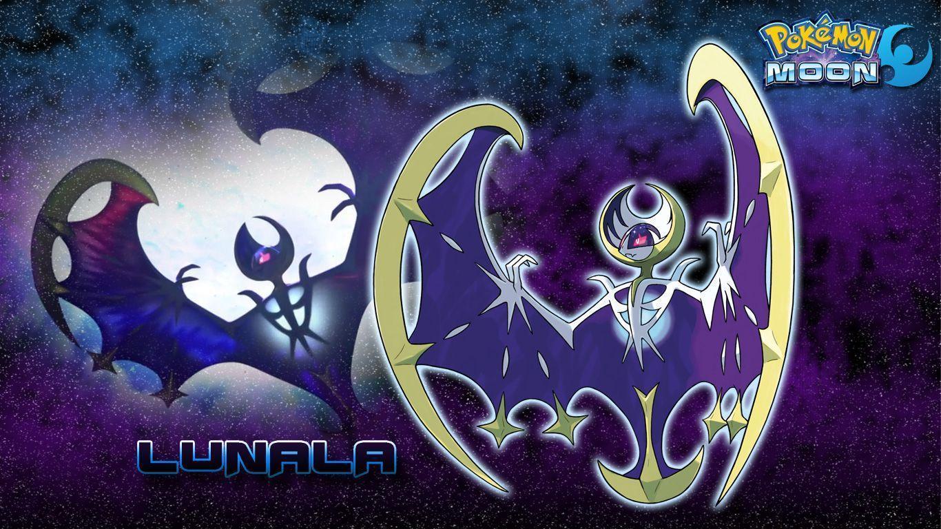 Pokemon Moon: Lunala Wallpaper