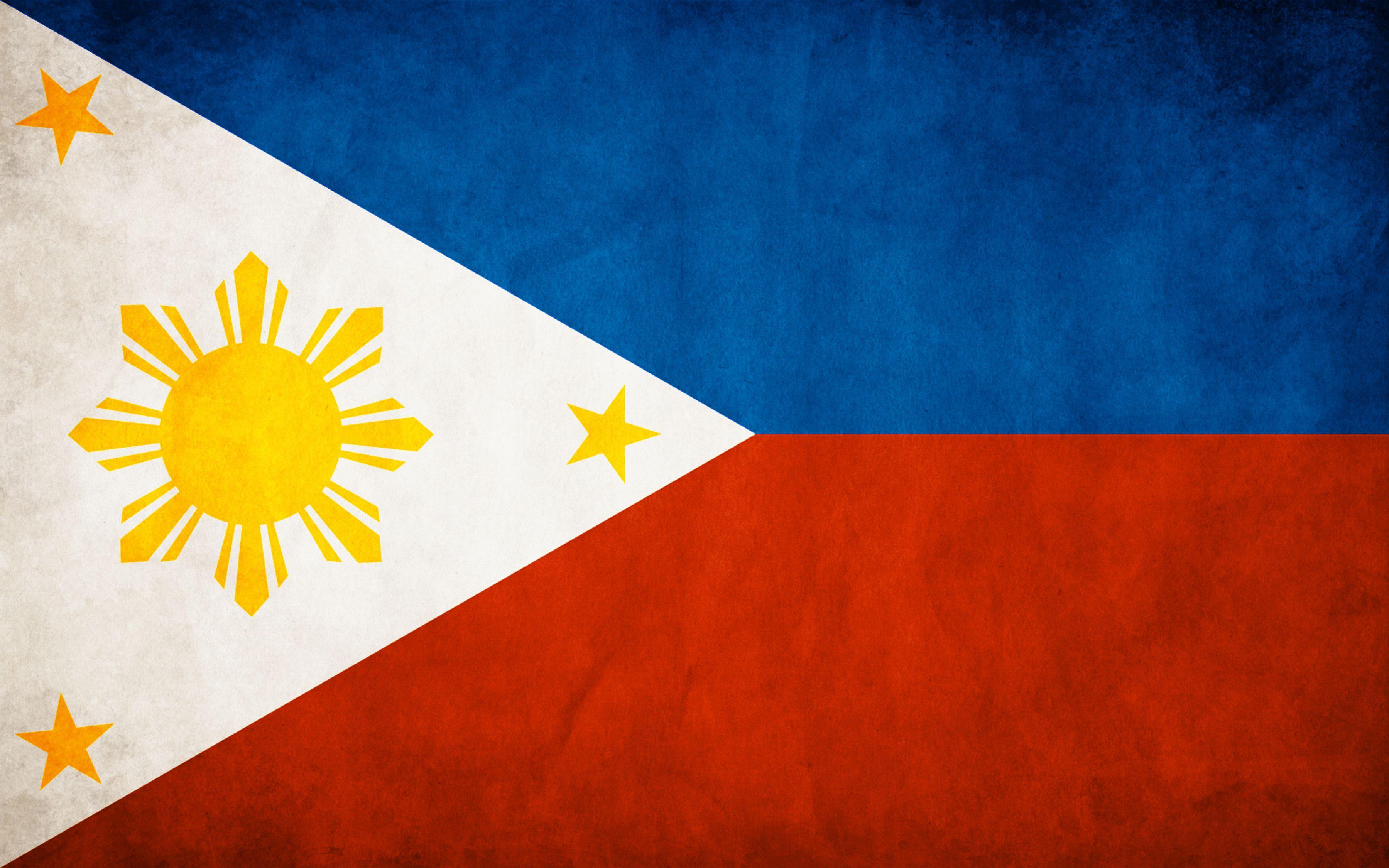 Flag Of The Philippines HD Wallpaper. Background