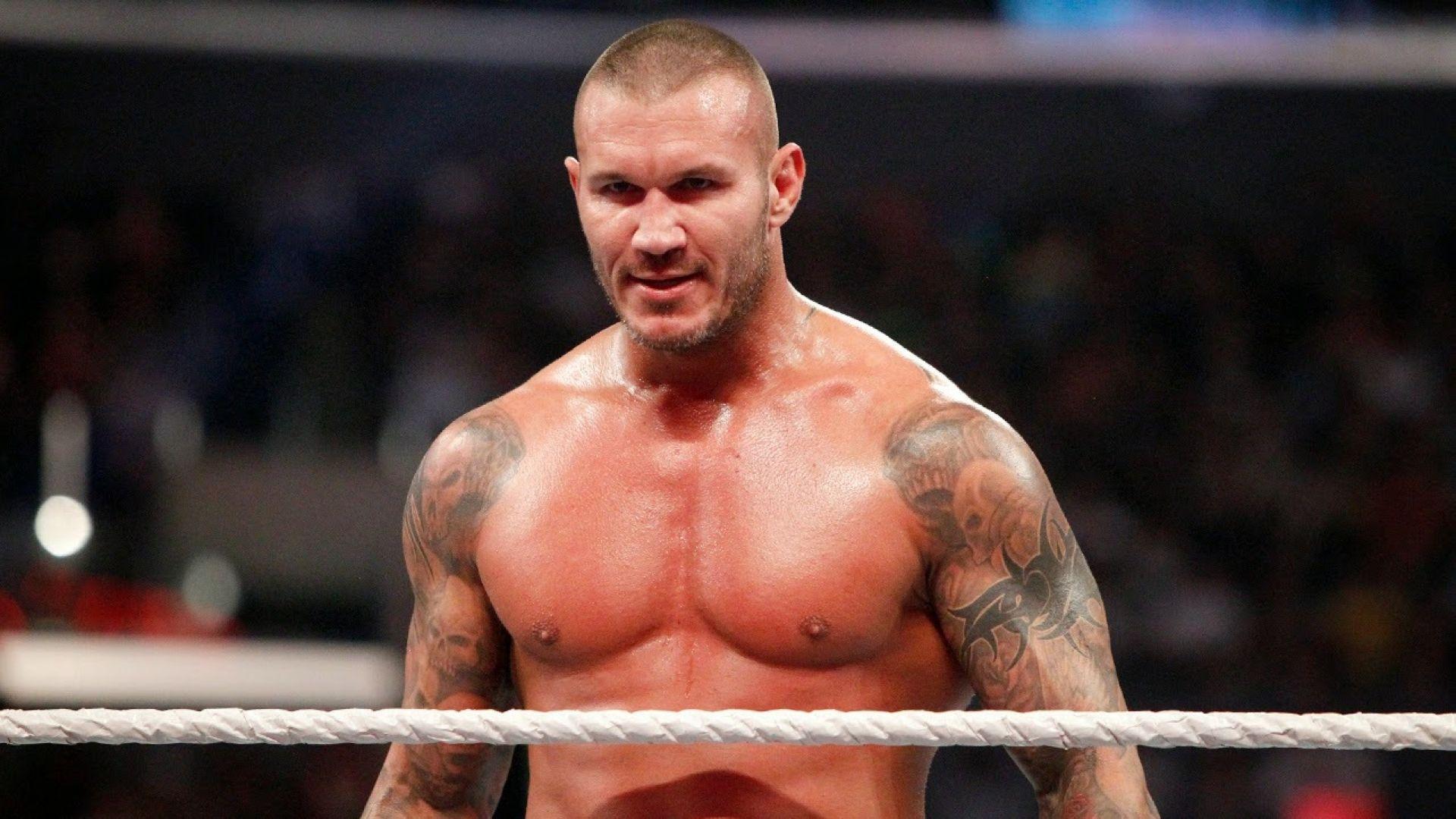 Wallpaper HD Wwe Randy Orton Smiley Faces Fresh With Bmw Car Image