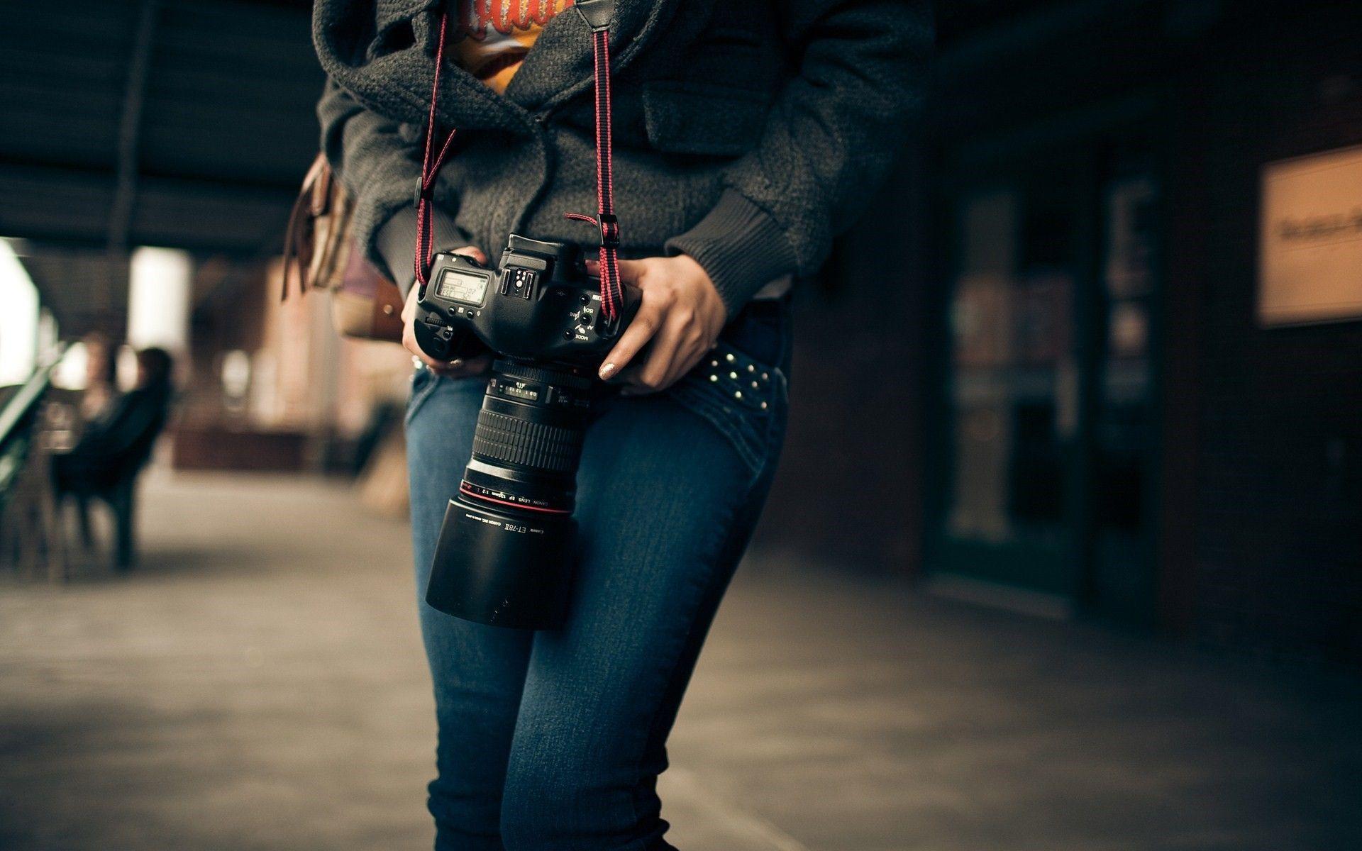 photography jeans camera canon reflex Wallpaper HD / Desktop