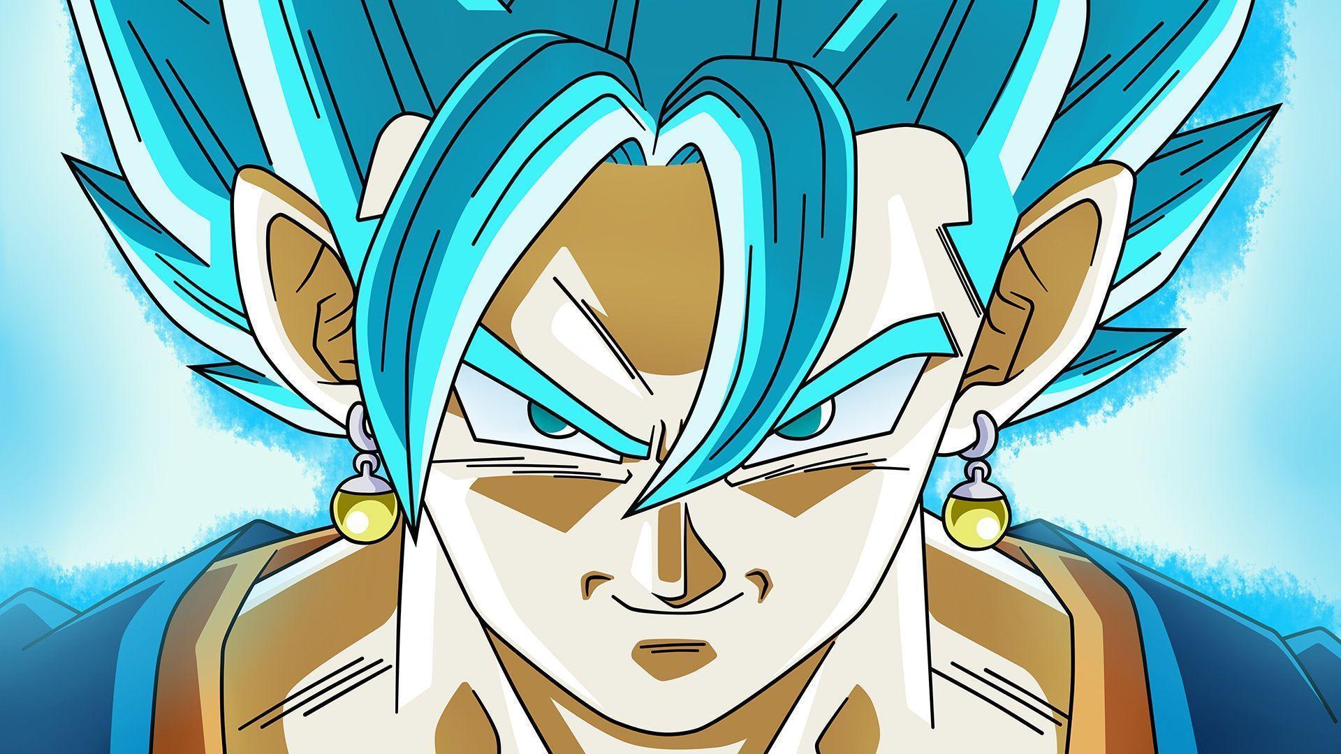 Vegito Super Saiyan Blue DBS Goku an. Wallpaper