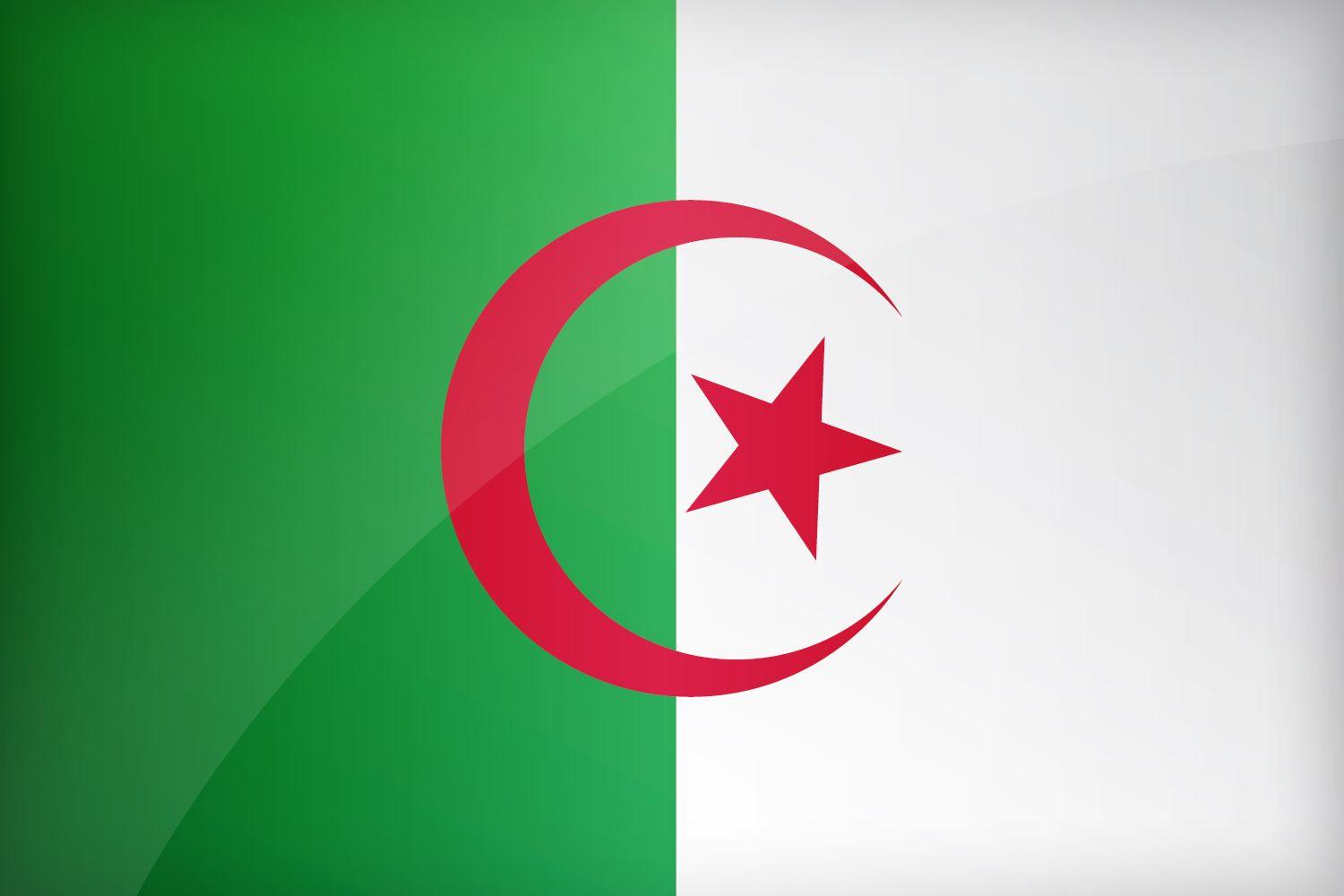 Flag of Algeria. Find the best design for Algerian Flag