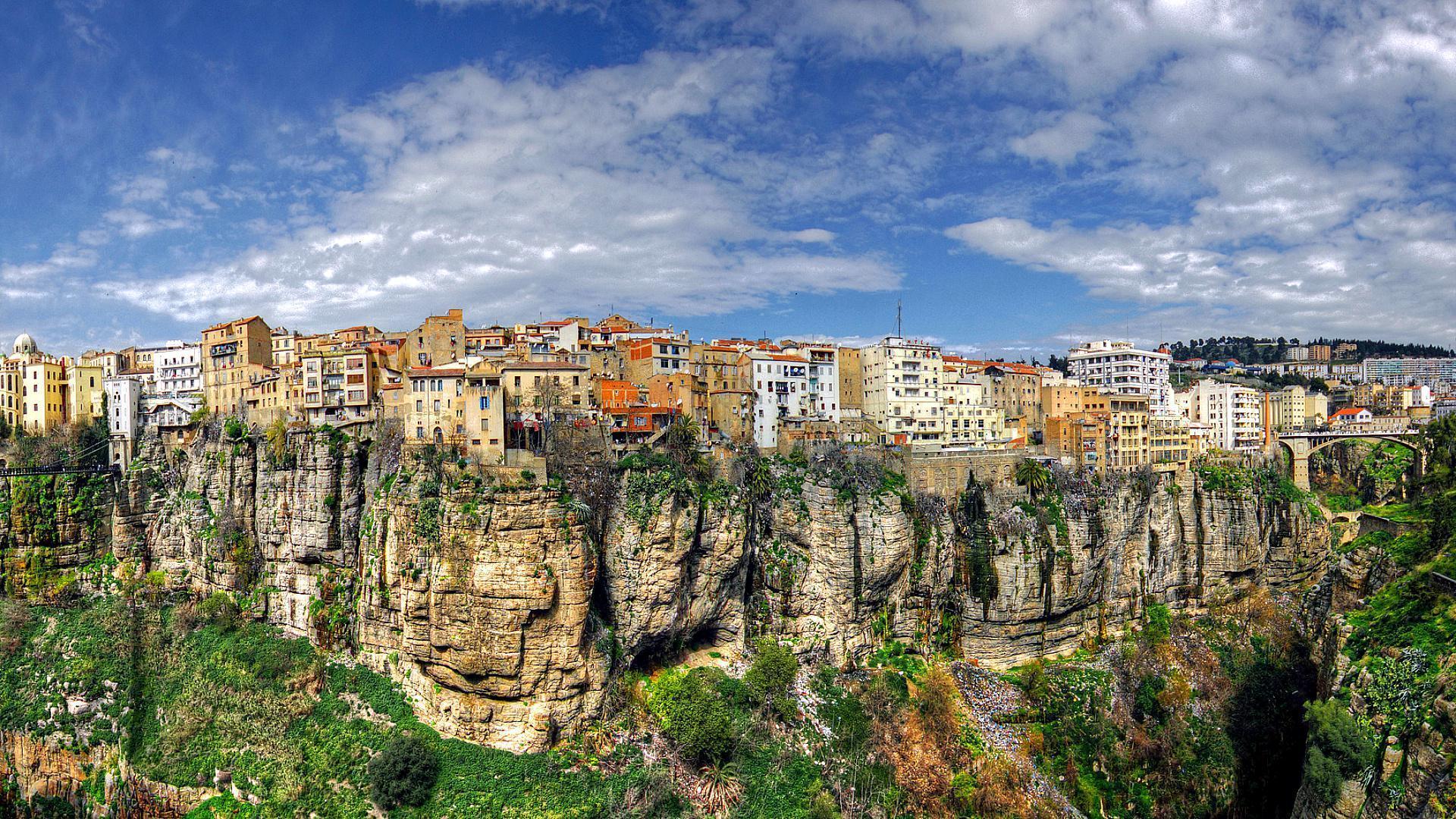 Living on the edge, Constantine, Algeria. Around the world