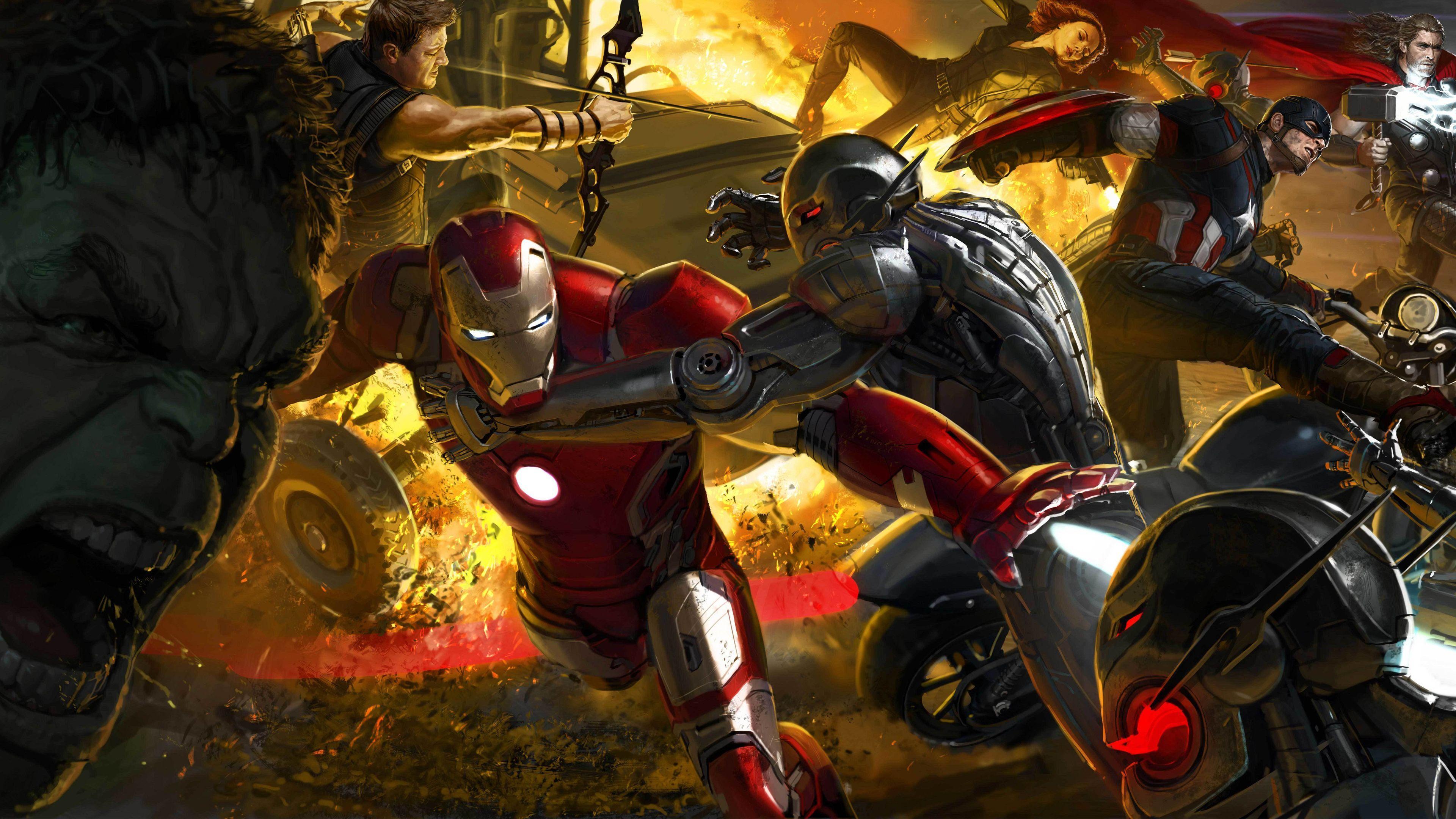 Avengers Infinity War Concept Wallpaper