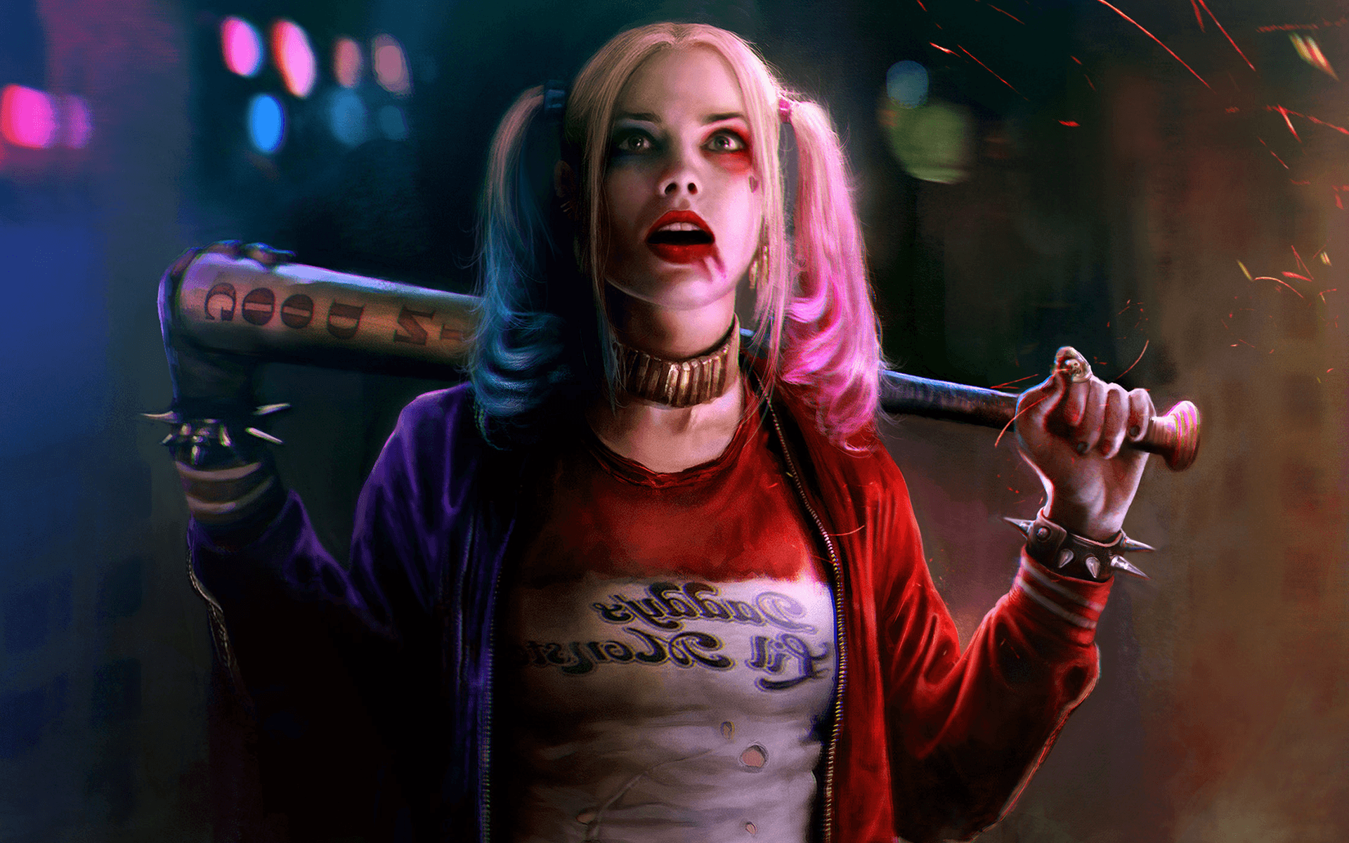Margot Robbie, Harley Quinn, Suicide Squad, DC Comics Wallpaper