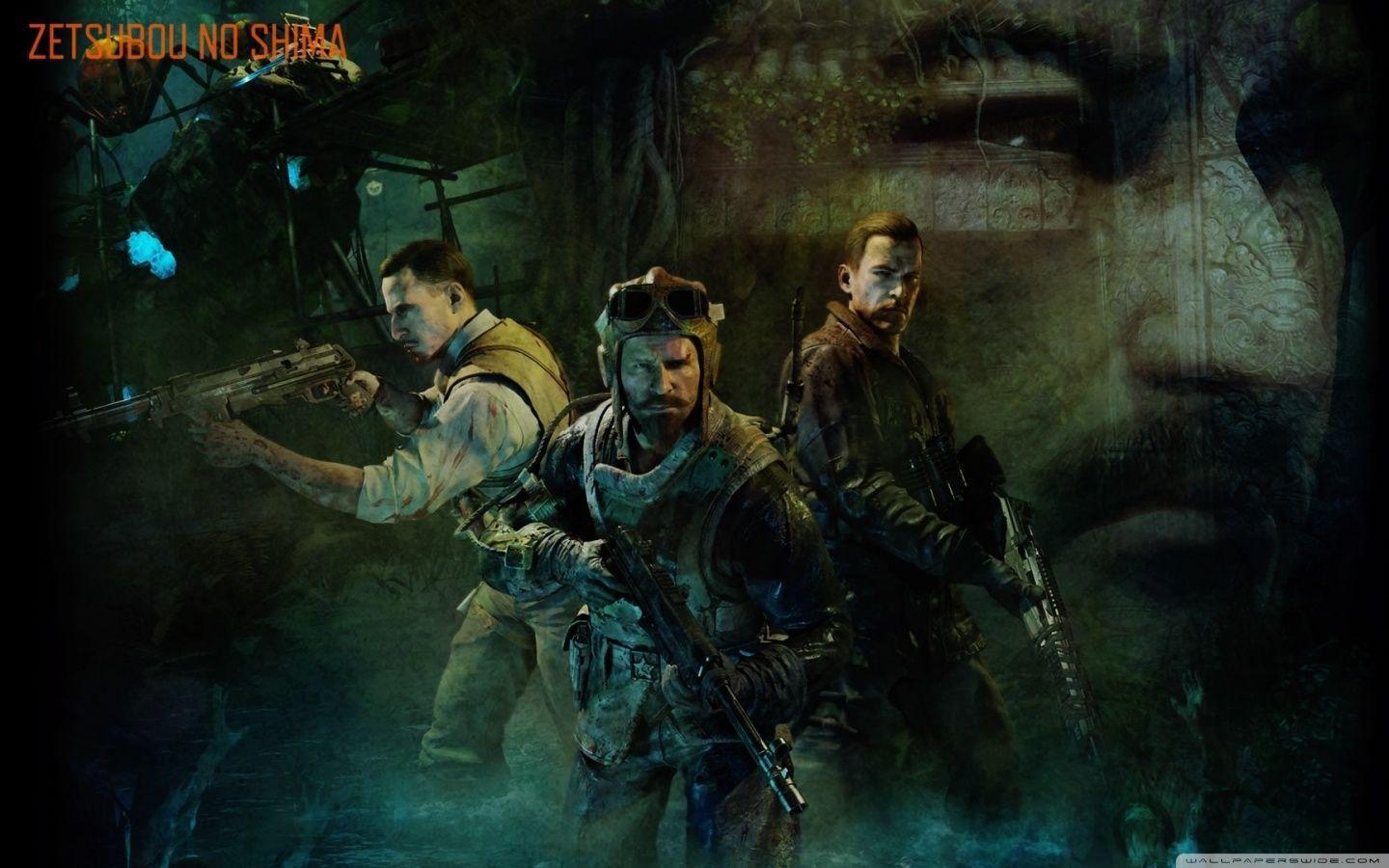 Call of Duty Zombies ZETSUBOU NO SHIMA HD desktop wallpaper
