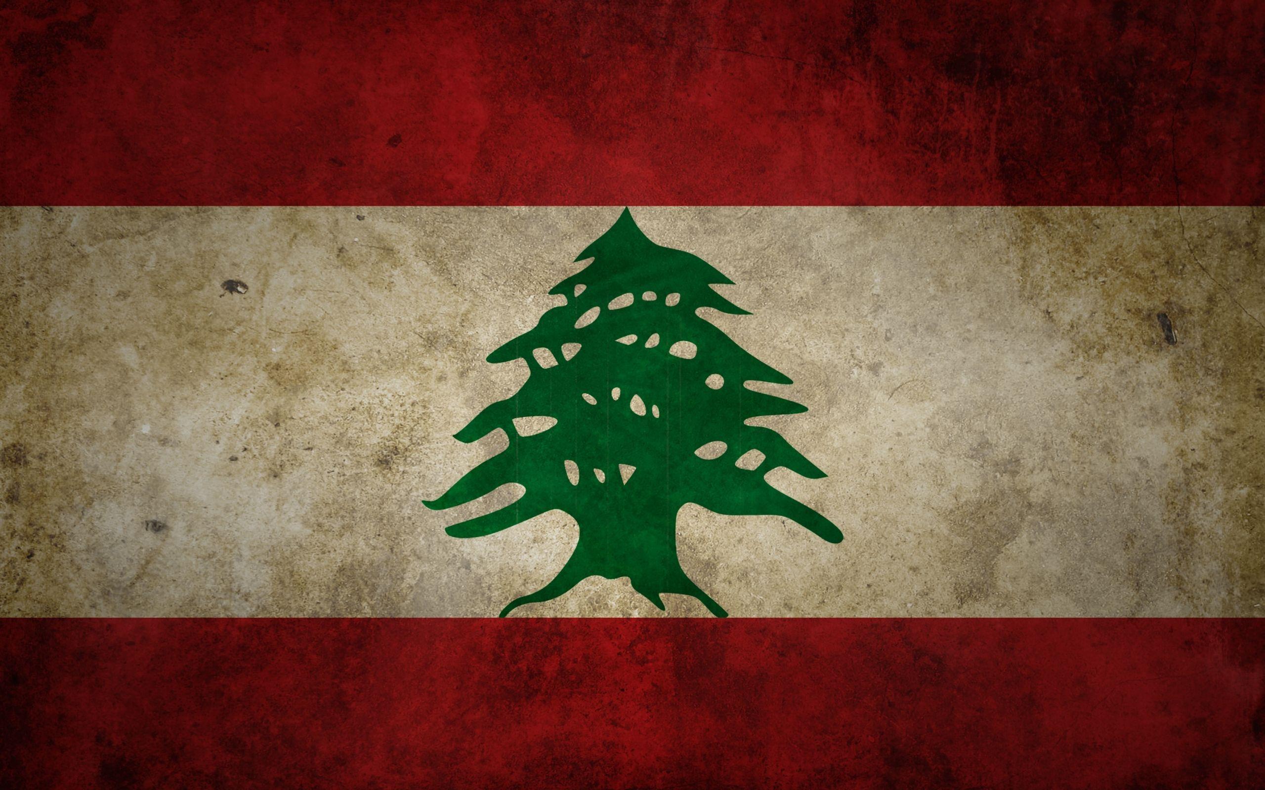 Download Wallpaper, Download 2560x1600 grunge flags lebanon