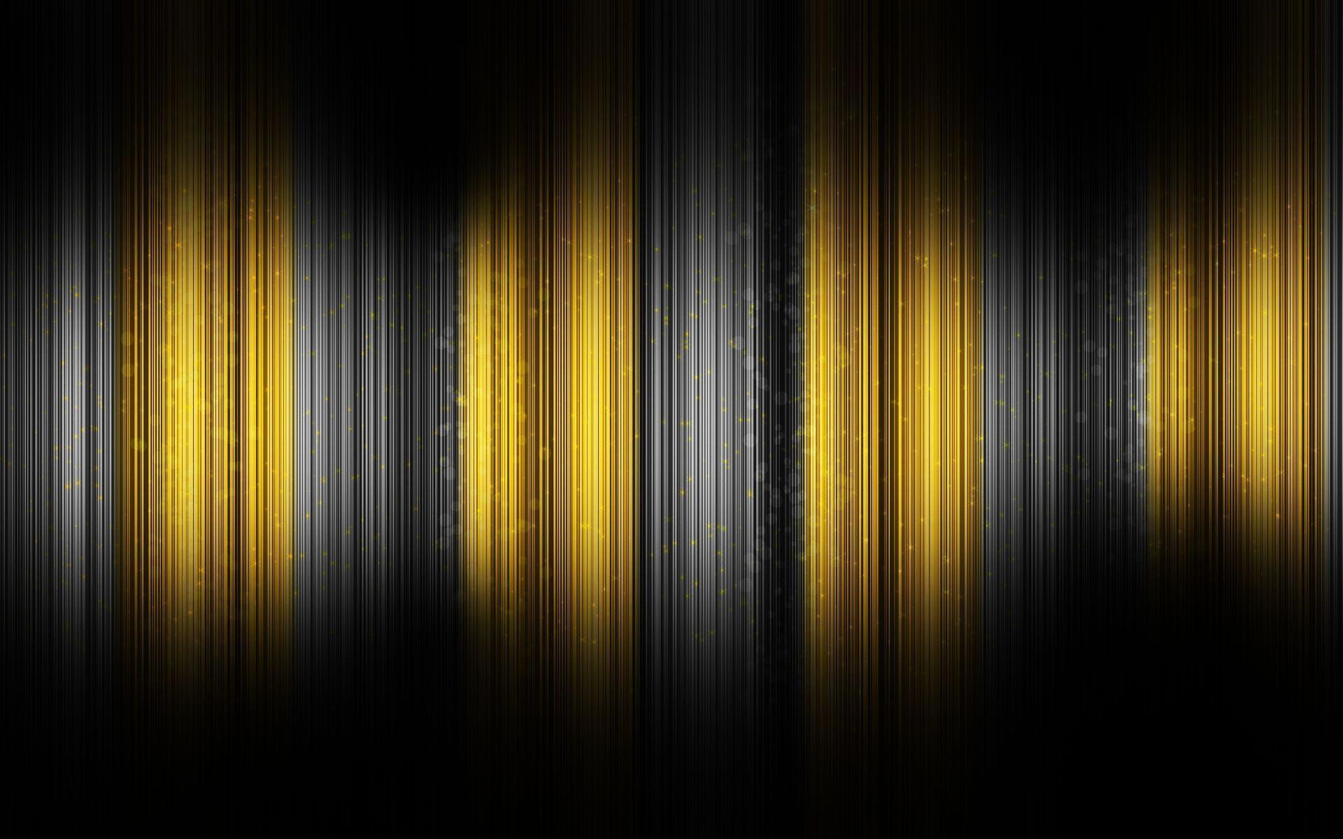 Black and Yellow HD Wallpaper