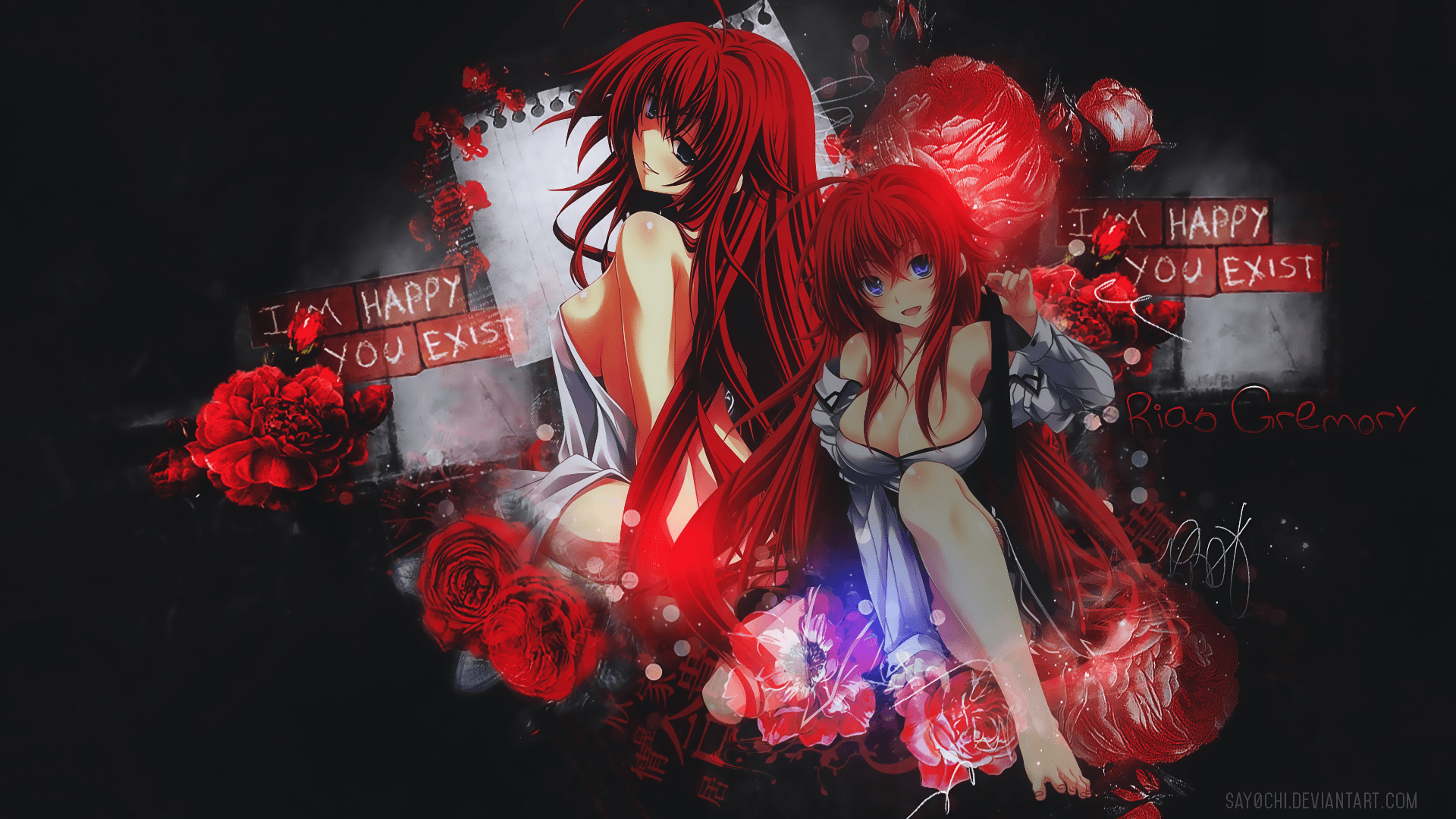 NSFW Two 1080p Rias Gremory Wallpaper I requested