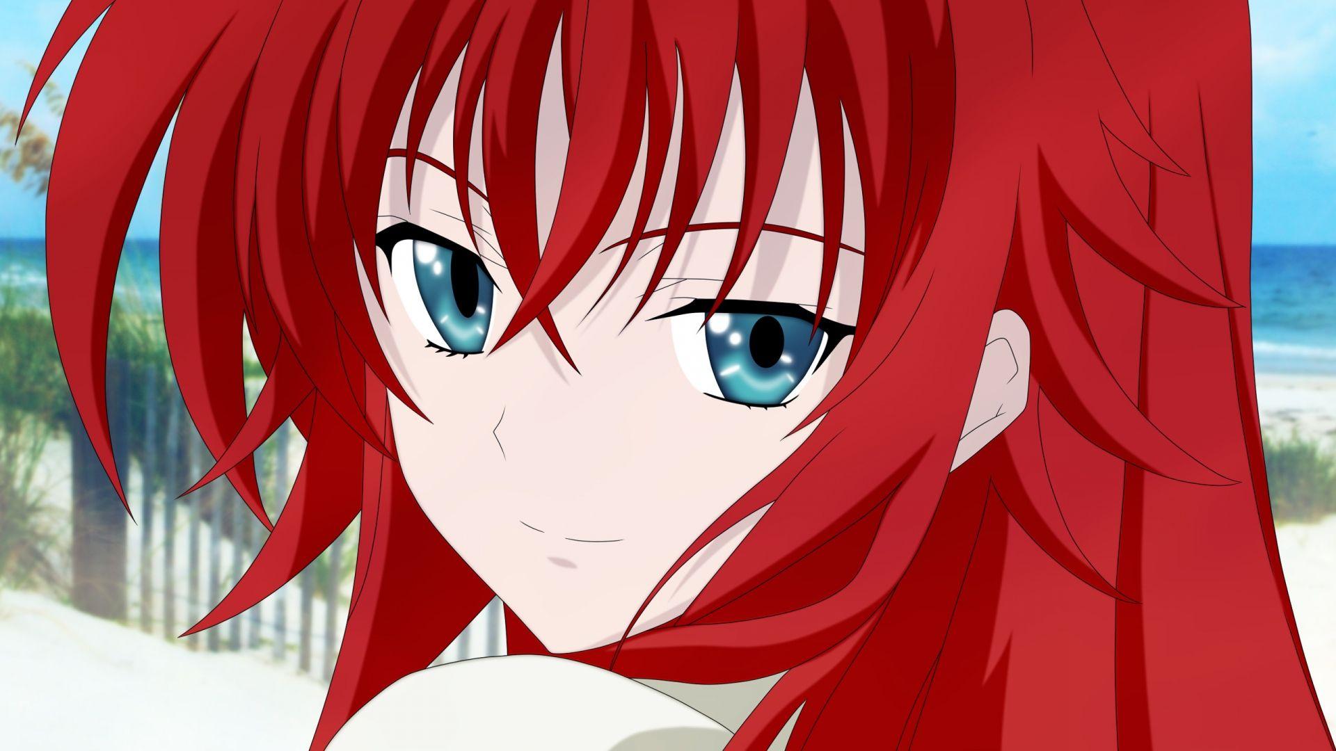 Download Wallpaper 1920x1080 Highschool dxd, Rias gremory, Girl