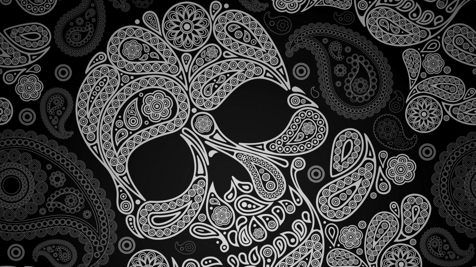 Sugar Skull Computer Wallpaper
