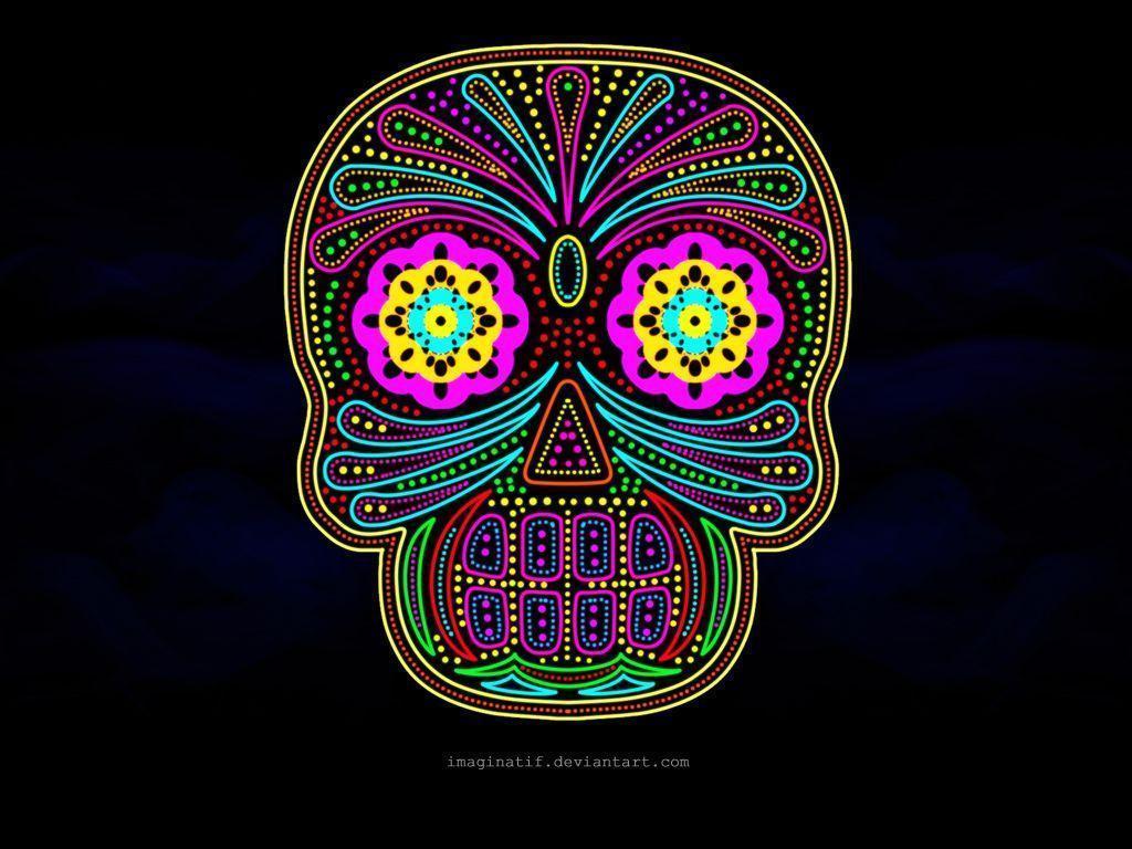Mexican Skull Wallpaper