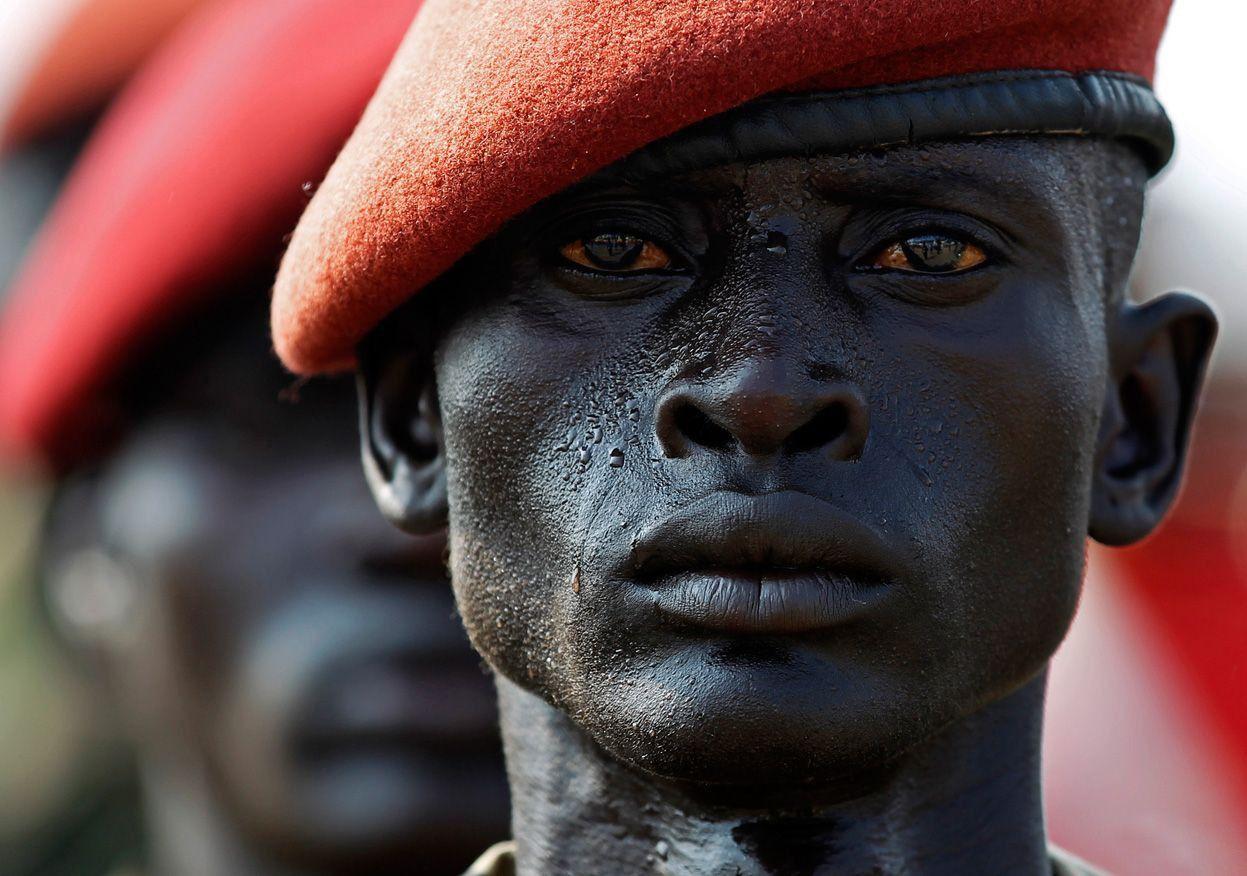 South Sudan, Soldier, Negro, Sweat wallpaper. military