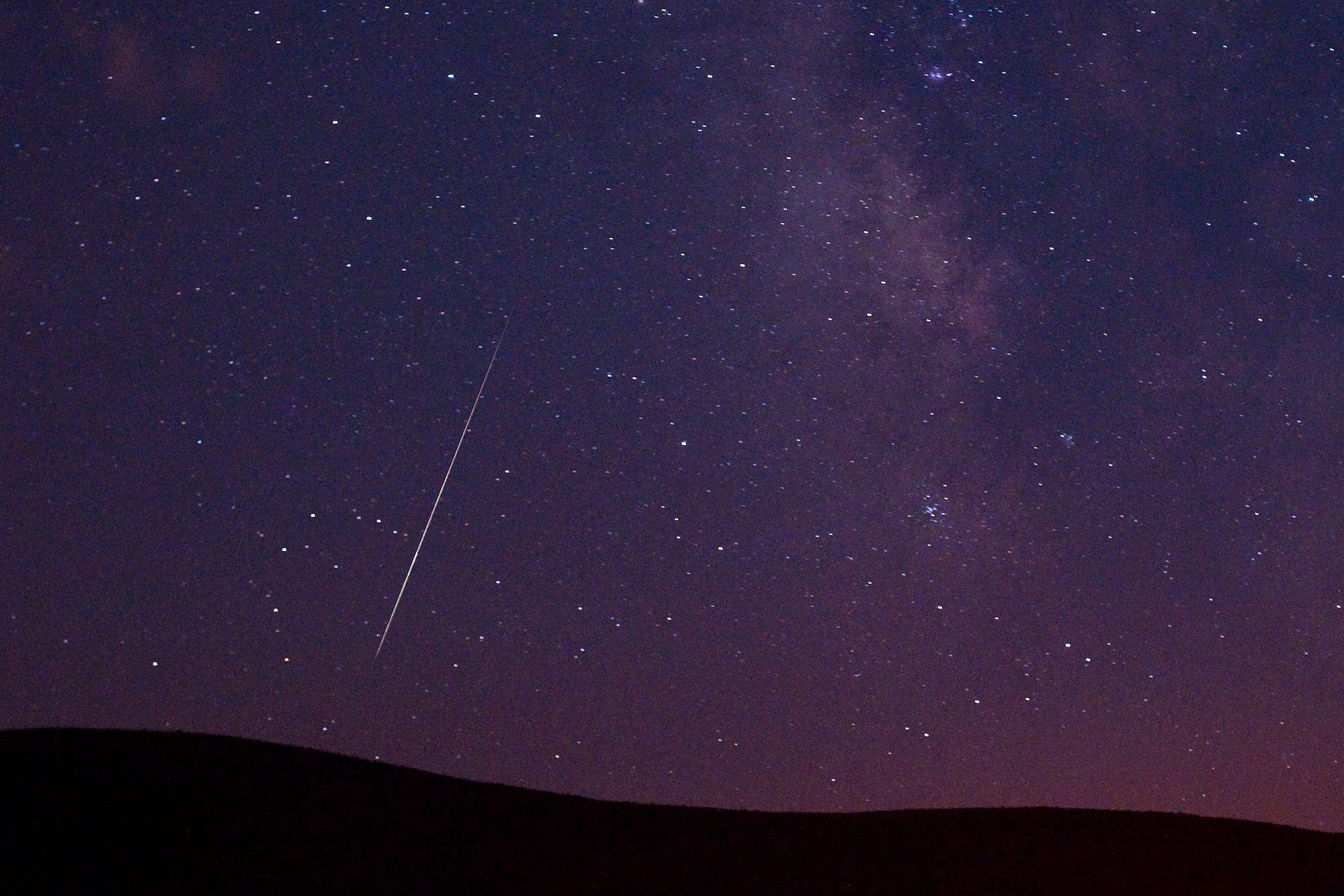 Perseid Meteor Shower HD