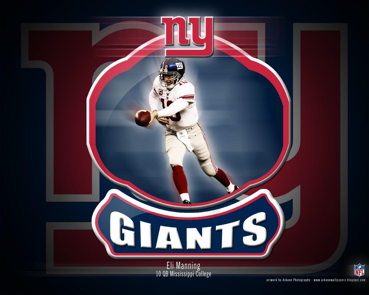 Arkane NFL Wallpaper: Eli Manning York Giants