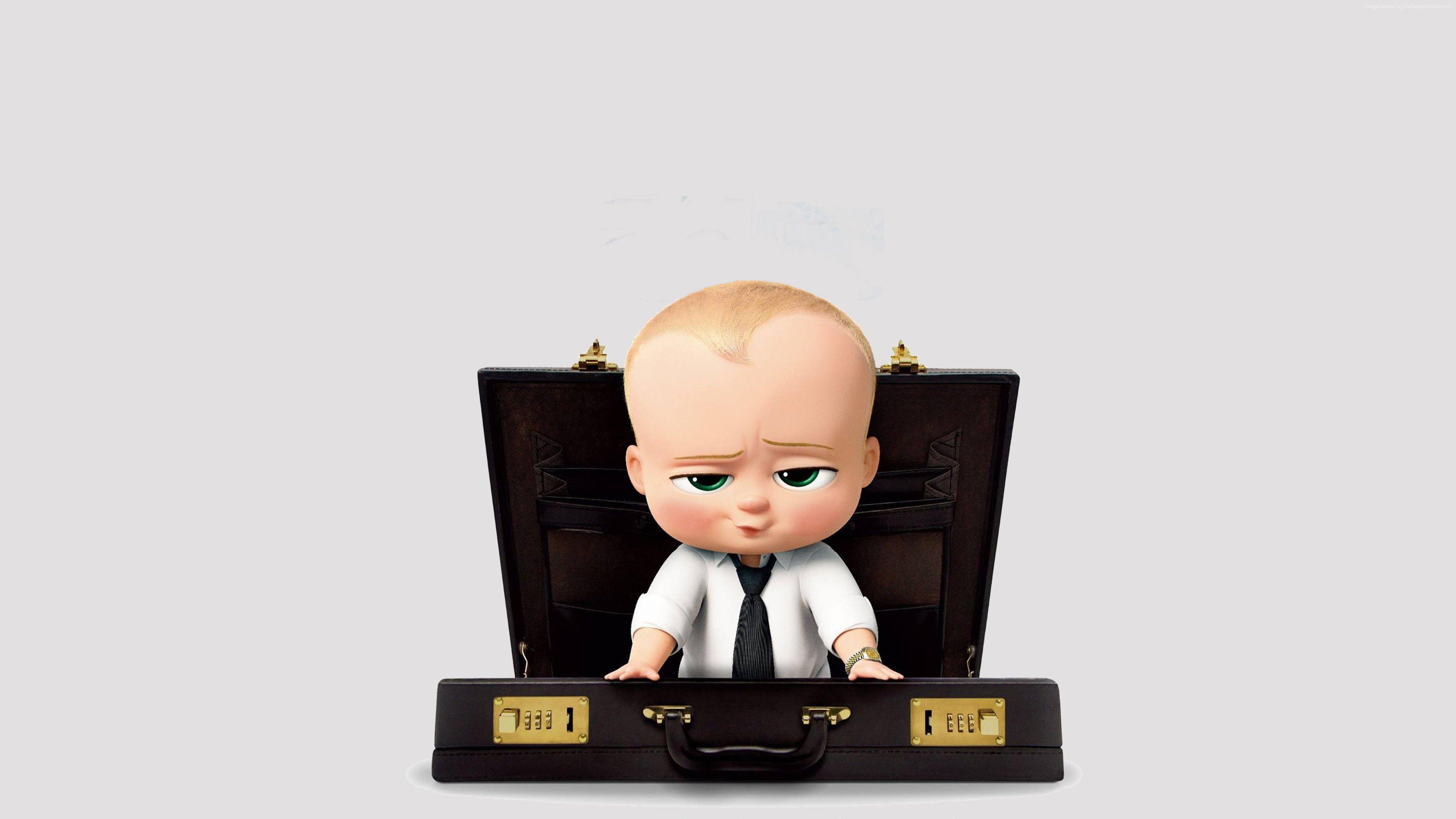 Wallpaper The Boss Baby, Baby, family, best animation movies