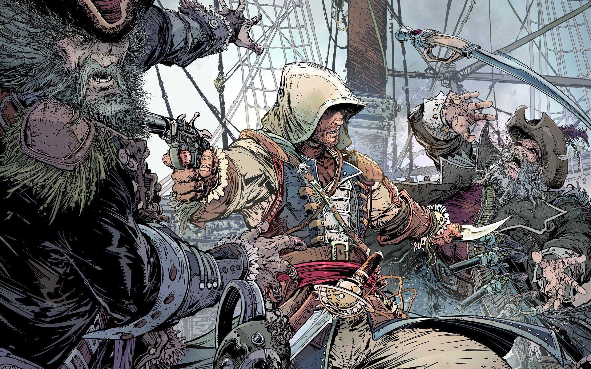 Assassin's Creed IV: Black Flag HD Wallpaper. Background