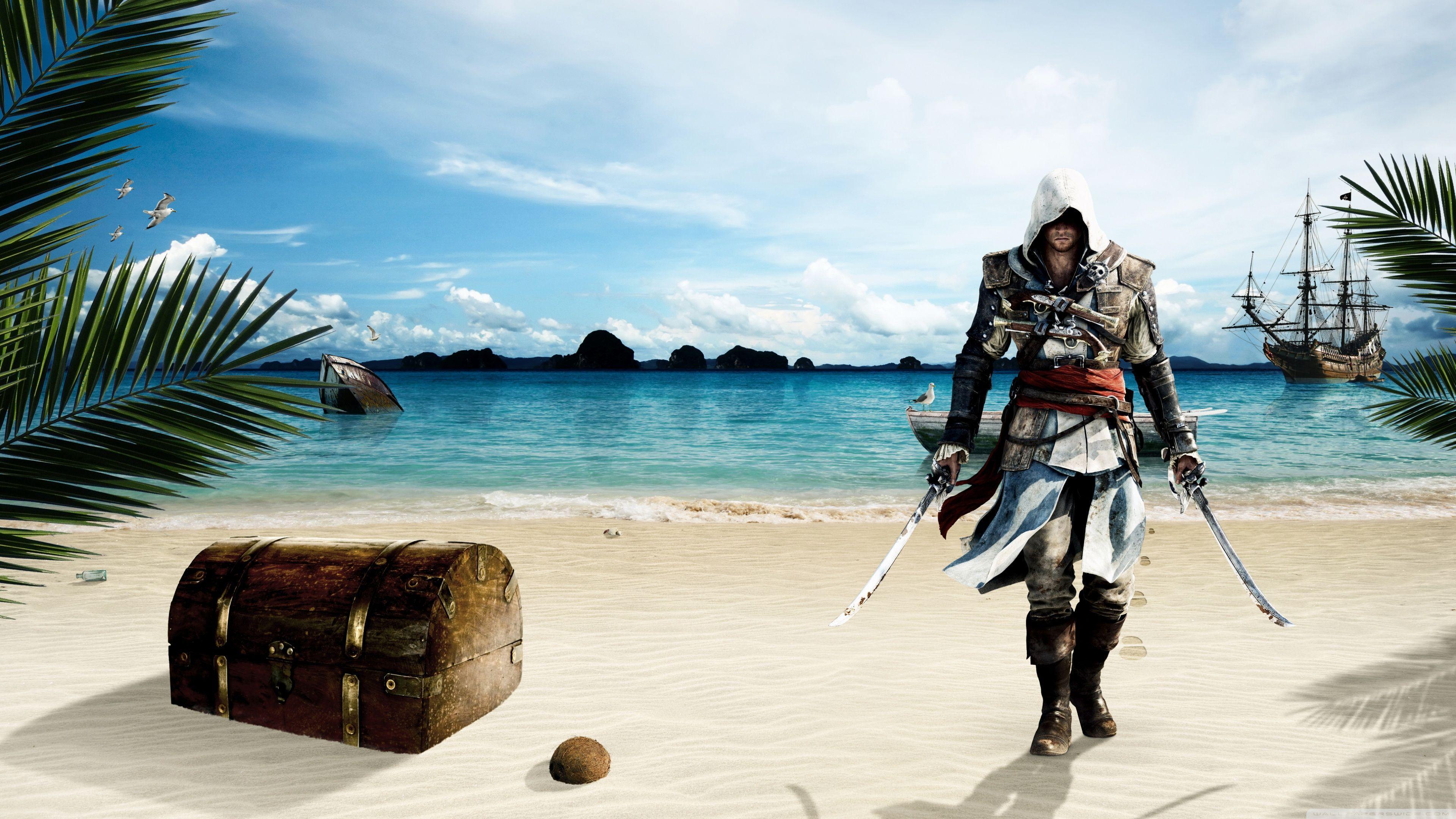 Assassin's Creed IV Black Flag HD desktop wallpaper, Widescreen