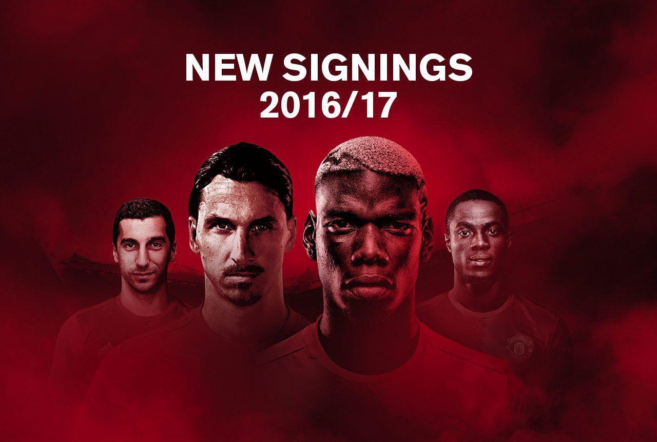 New Signings 2016 17 Manchester United Website