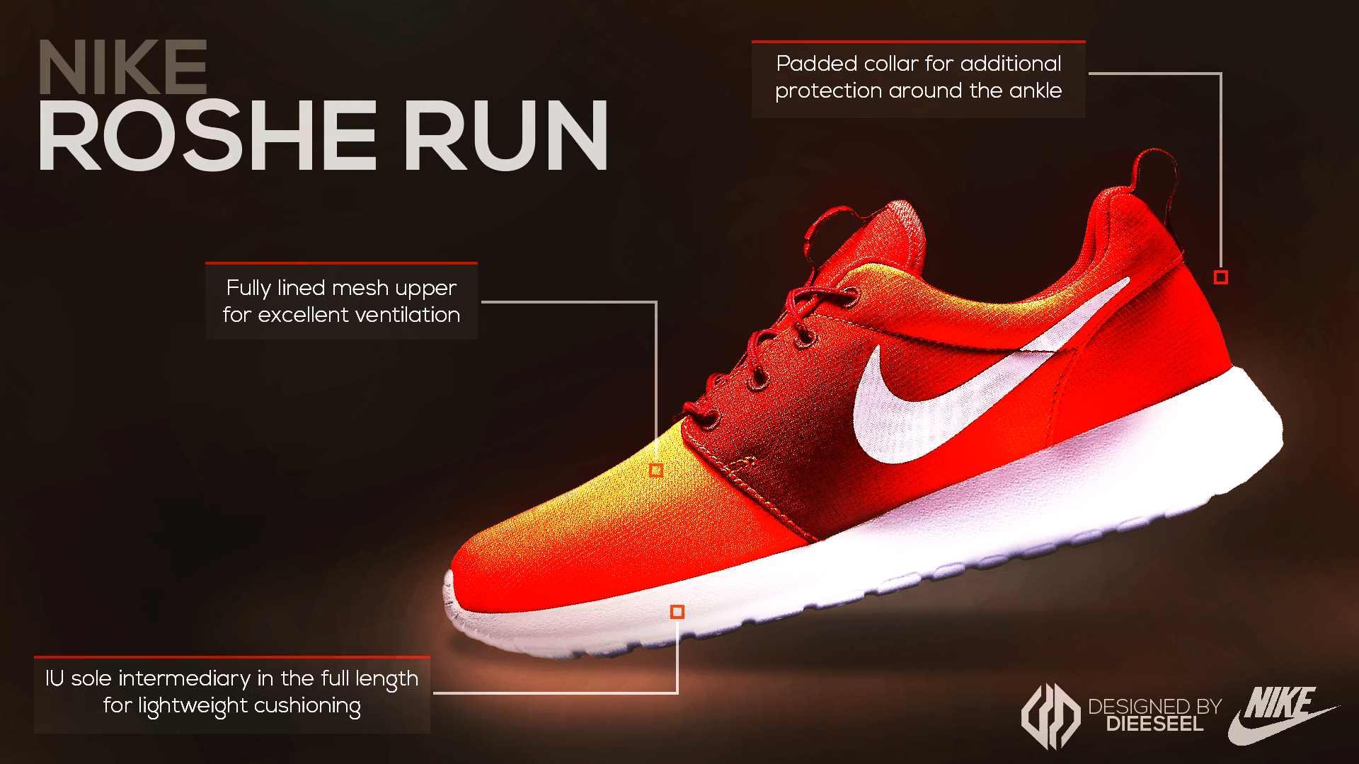 Nike Roshe Run Advertising Poster