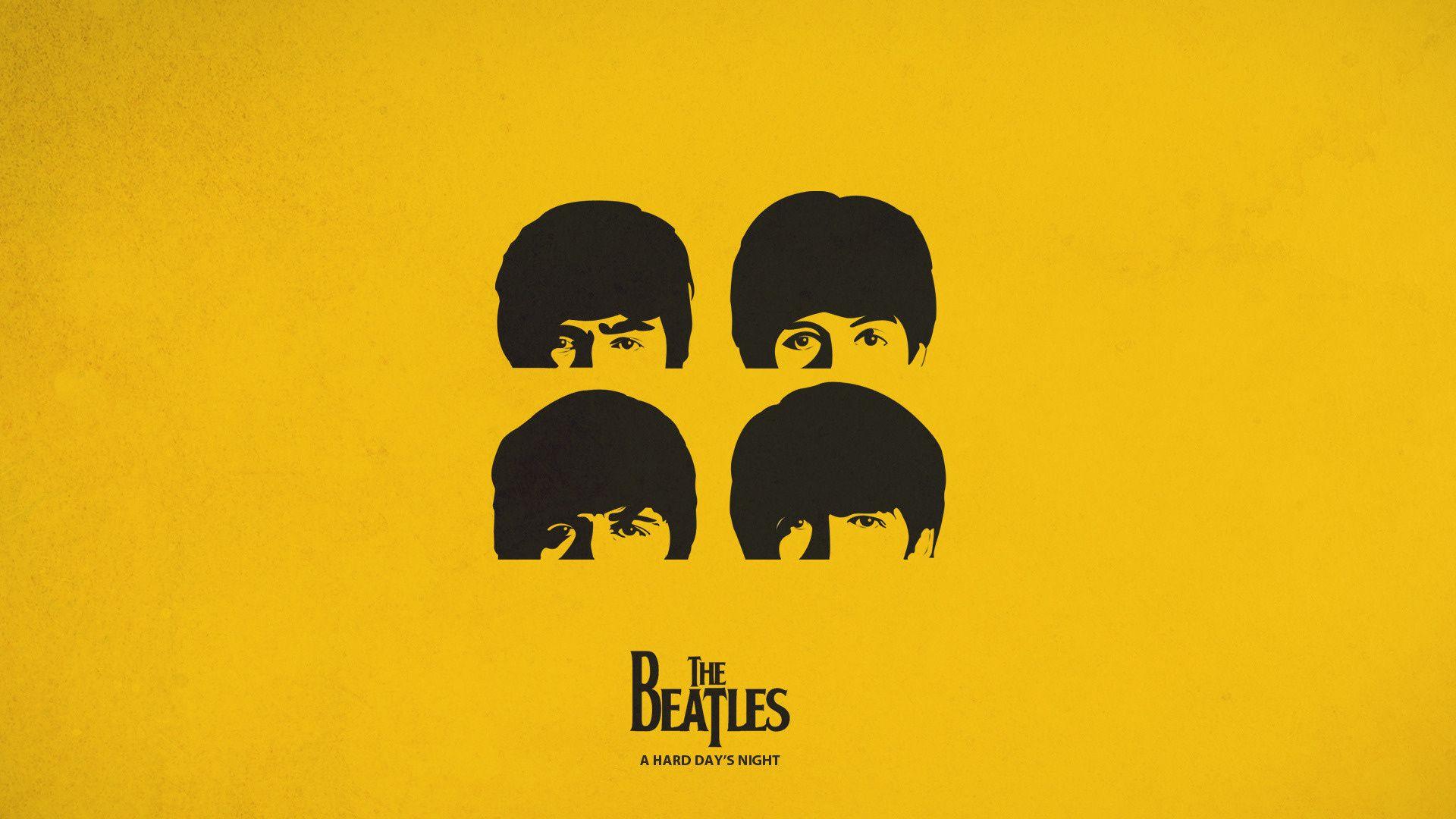 Wallpaper Beatles, simple, graphics, a hard days night, Ringo