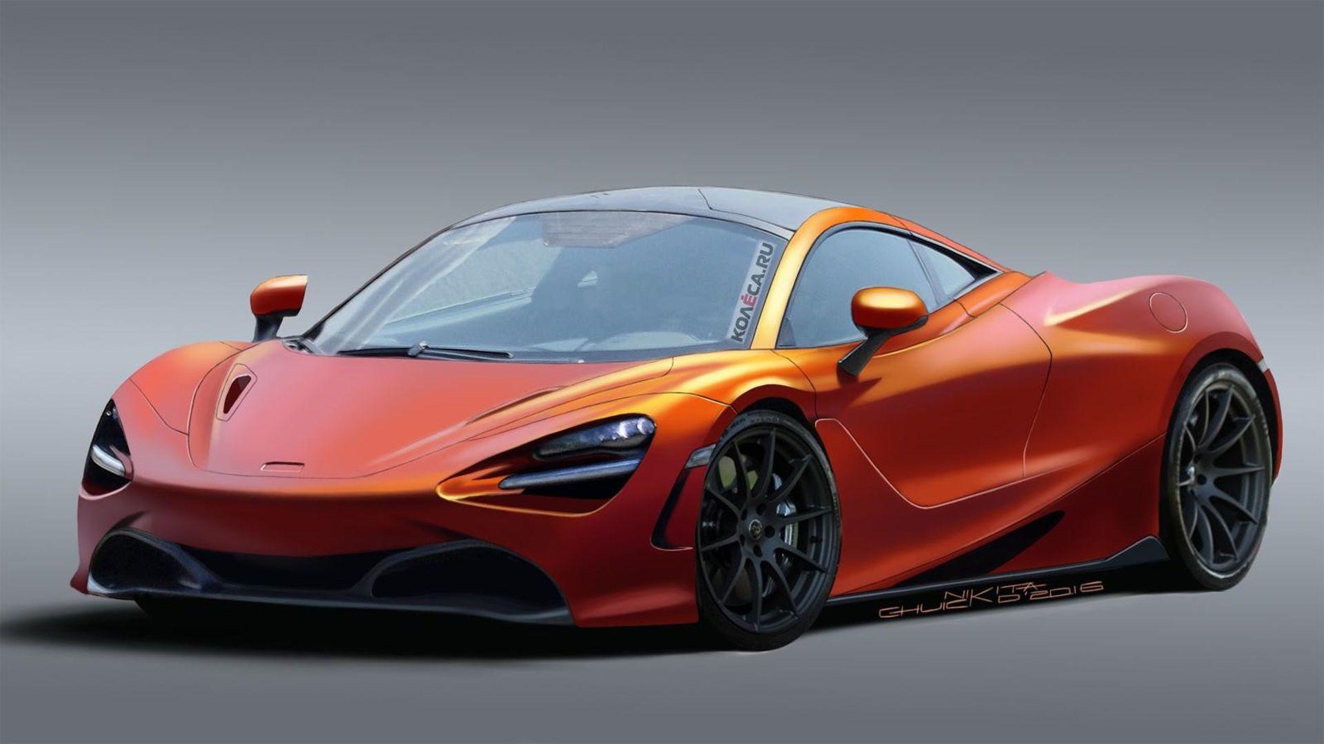 McLaren 720S rendering looks production ready