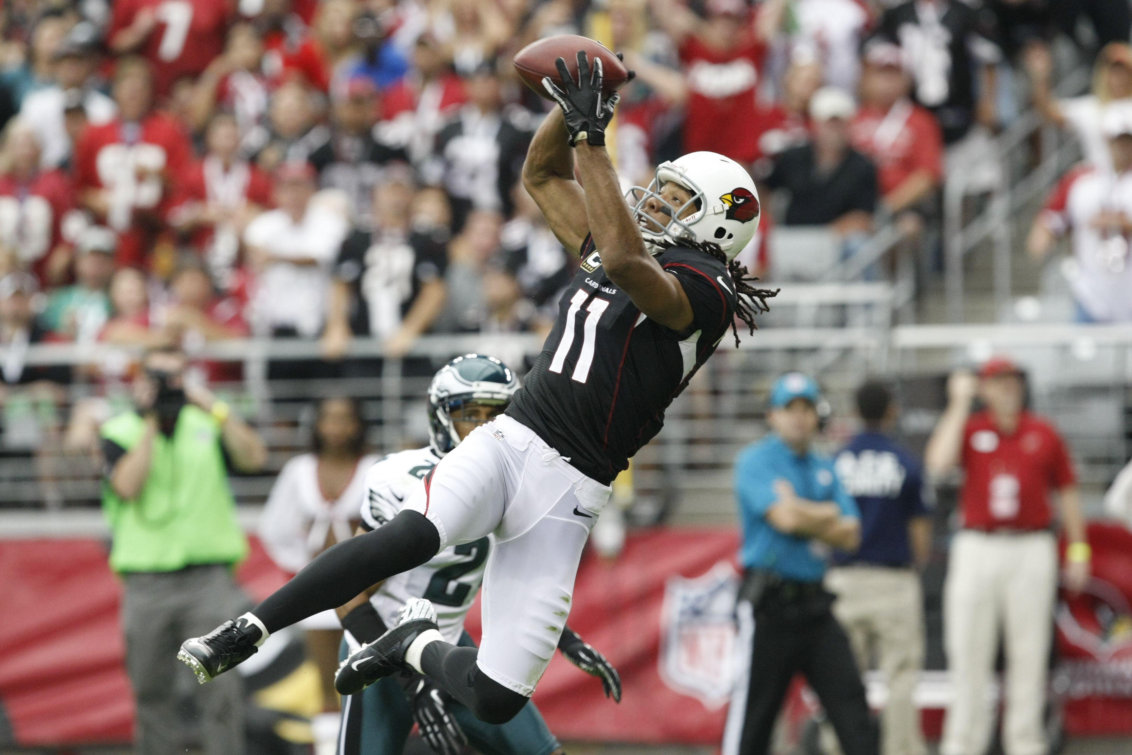 Larry Fitzgerald's best touchdowns, in image
