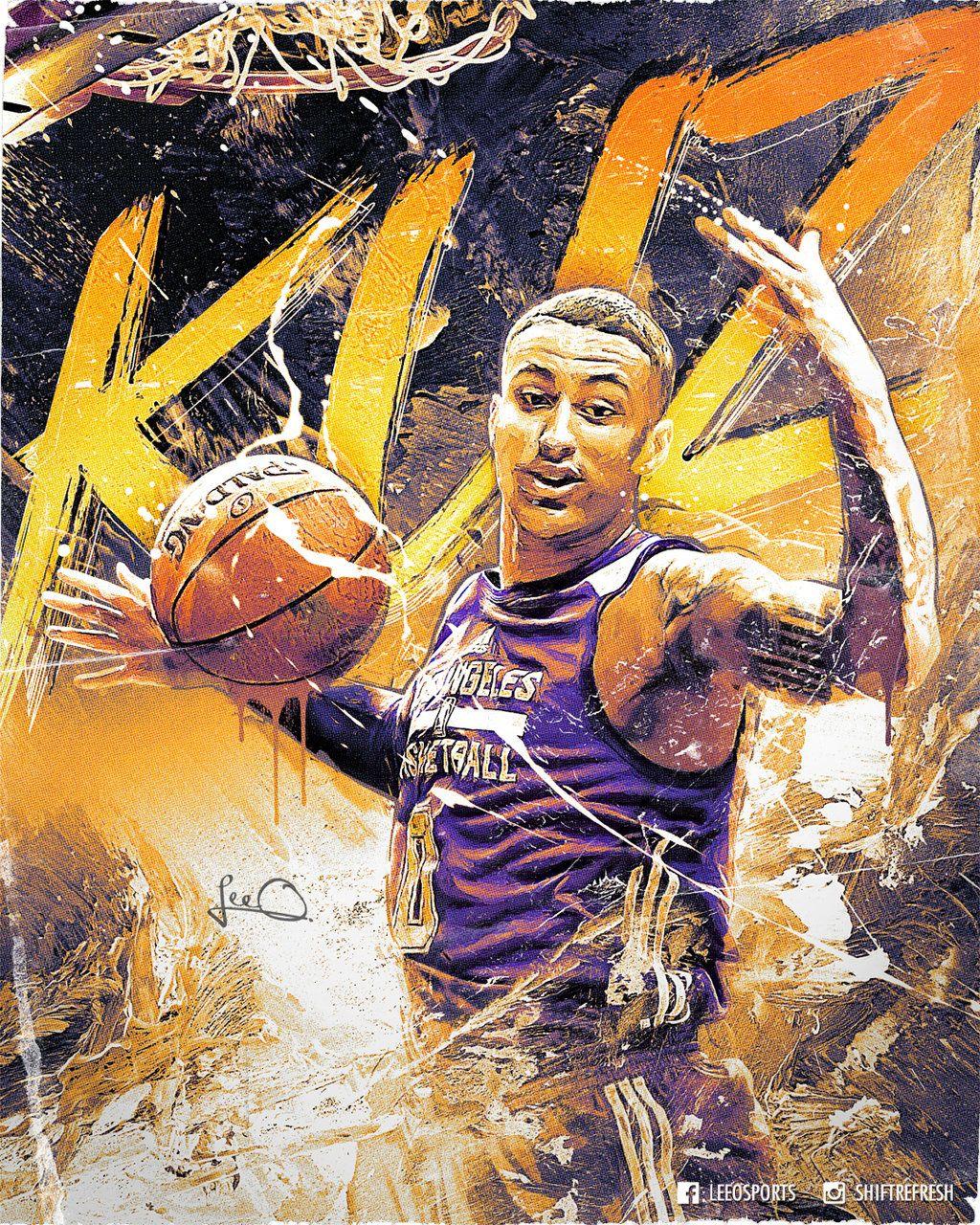 Kyle Kuzma Lakers NBA Poster Design