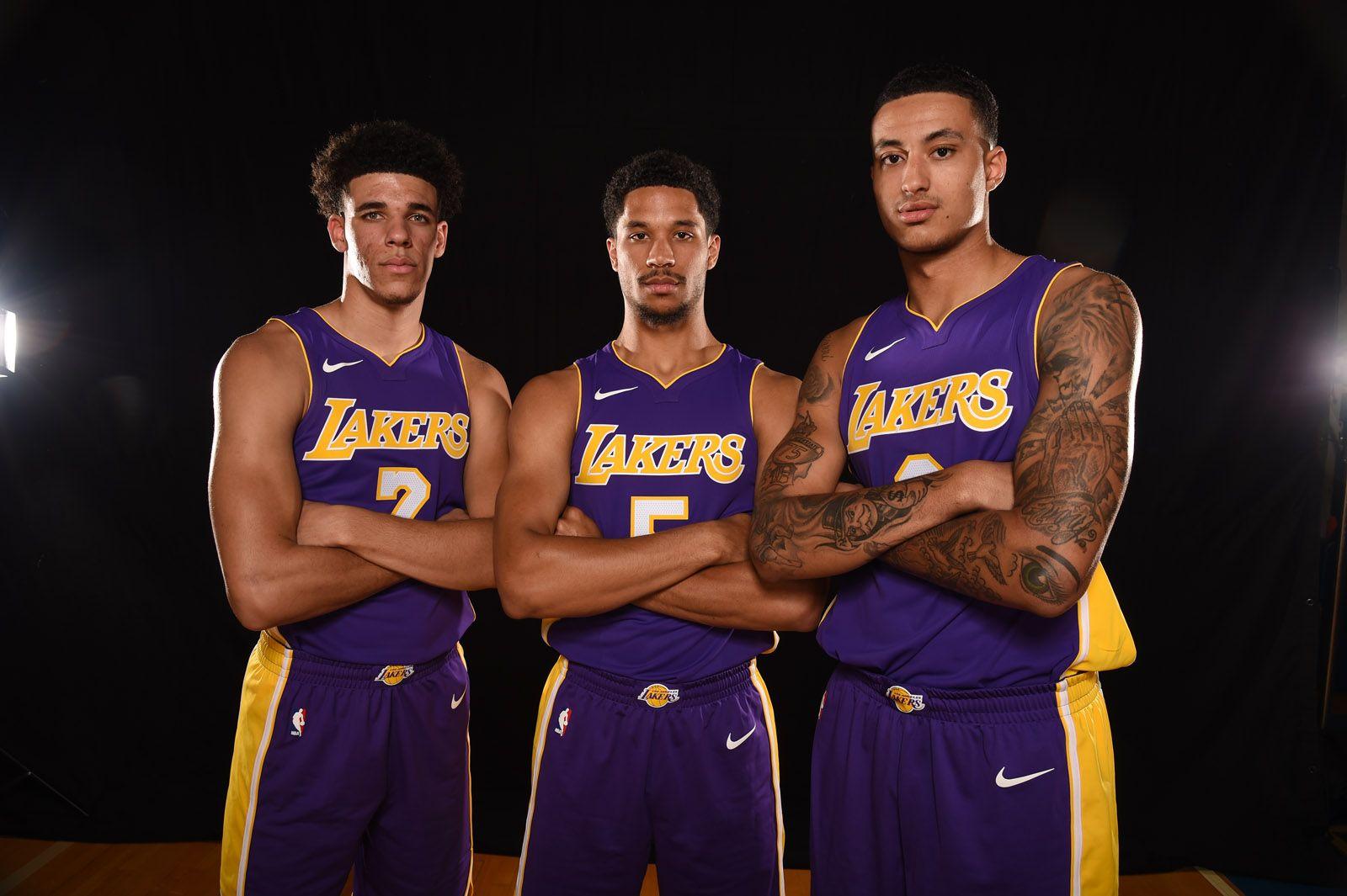 NBA Rookie Photohoot. Los Angeles Lakers
