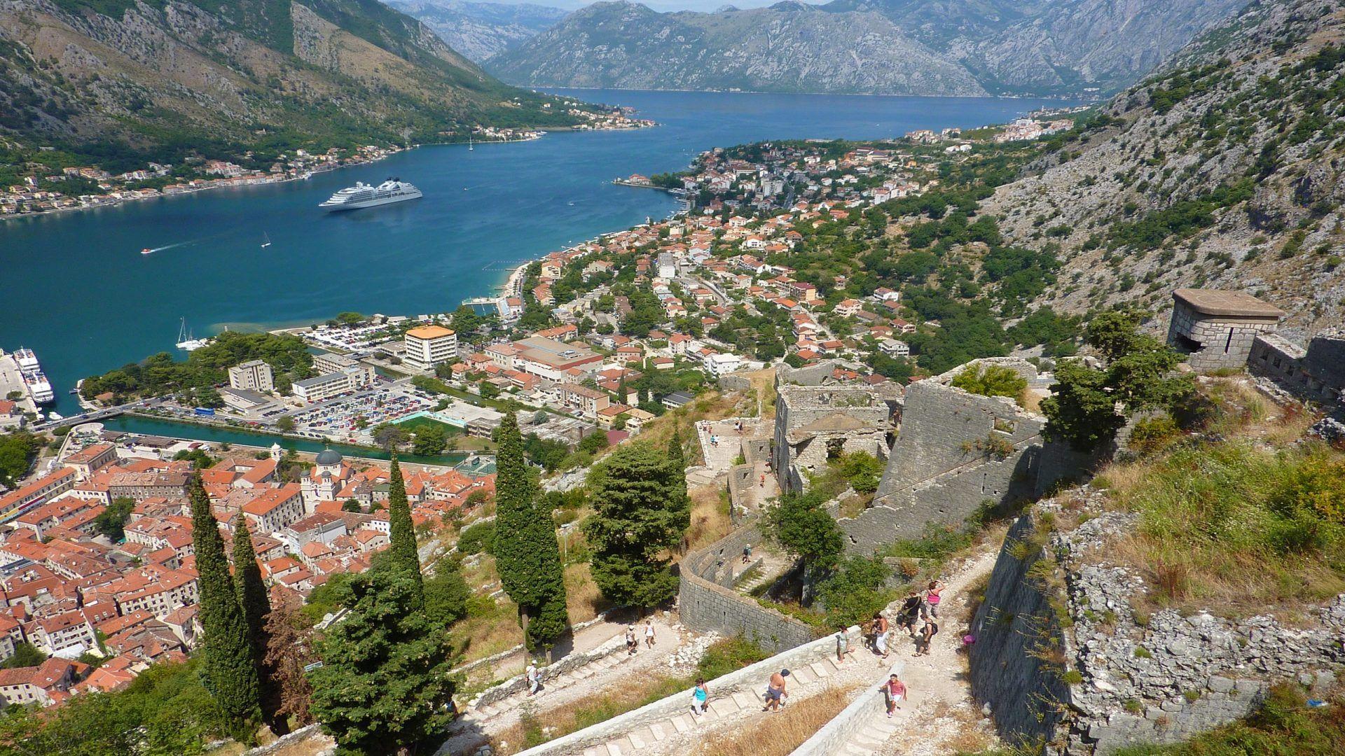 Kotor Bay Montenegro Desktop Wallpaper HD 2560x1600, Wallpaper13.com