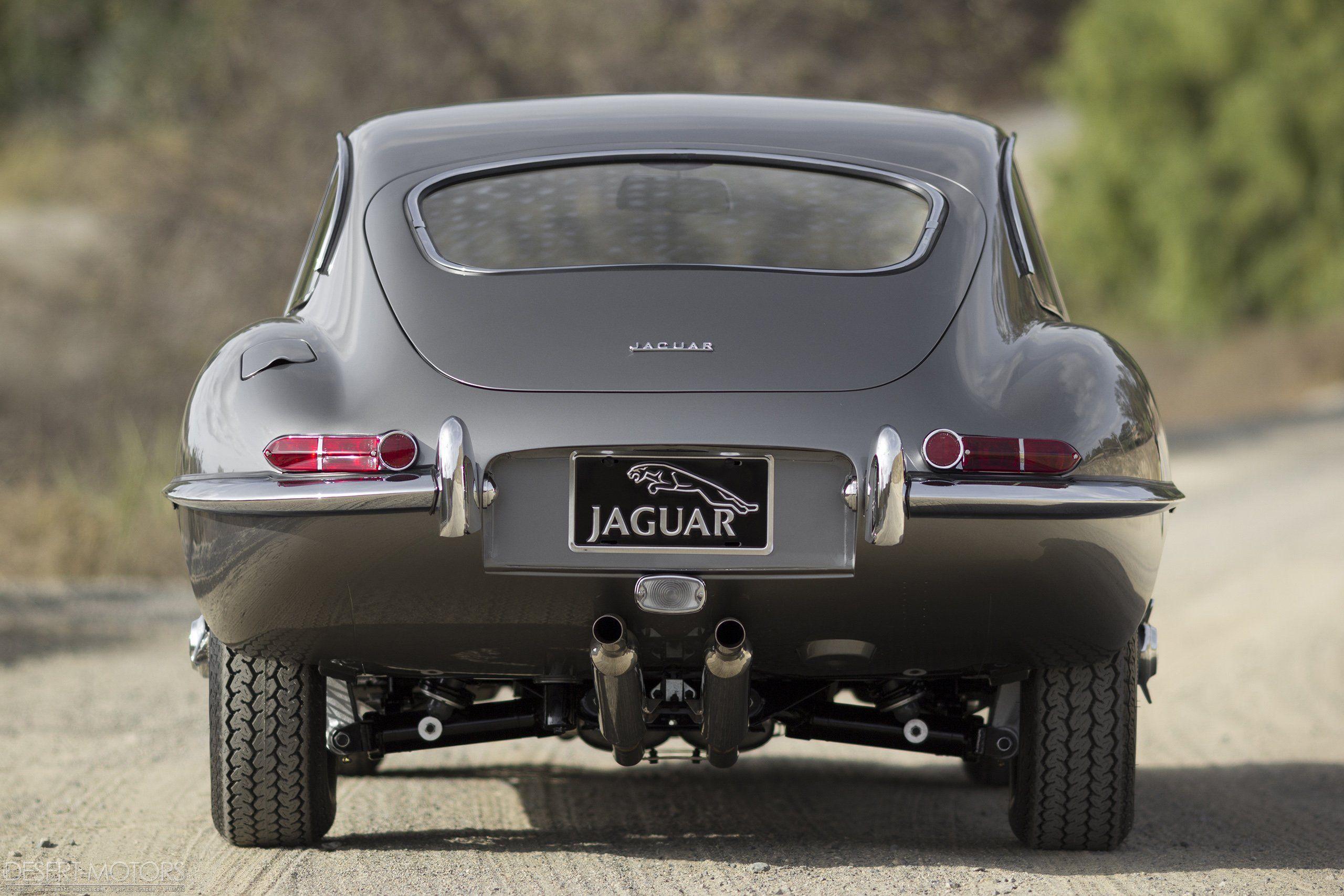 Jaguar E Type Series 1 Fixed Head Coupe Classic Wallpaper
