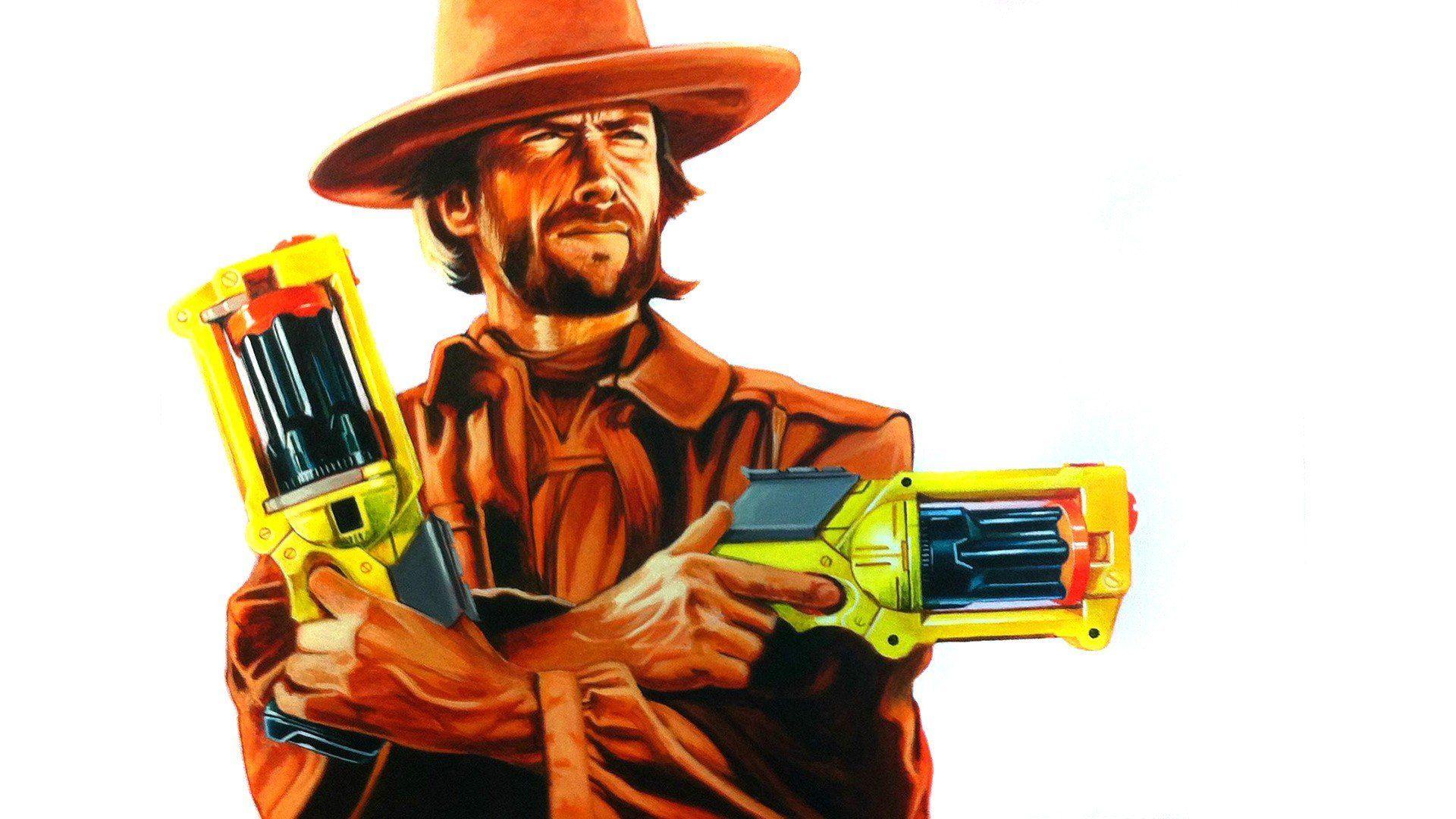 Clint Eastwood Nerf The Good Bad And Ugly