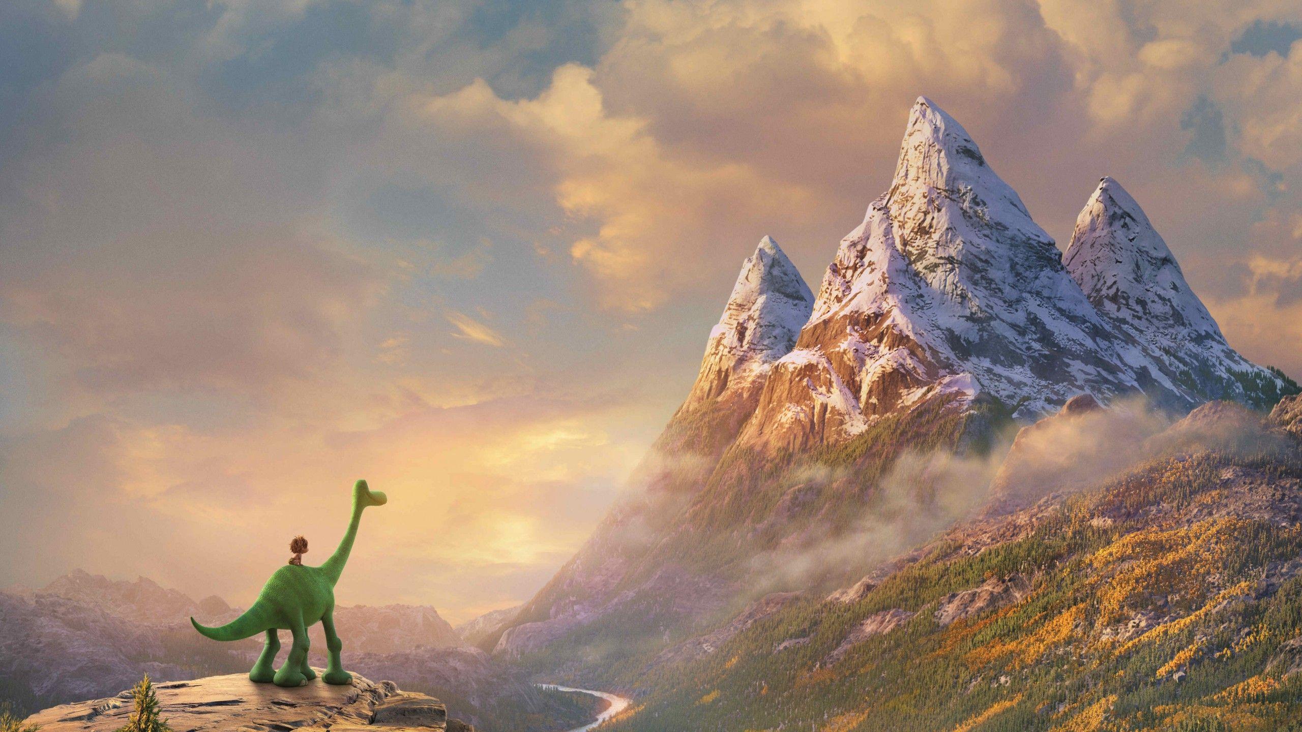 Wallpaper The Good Dinosaur, Pixar, Animation, Movies