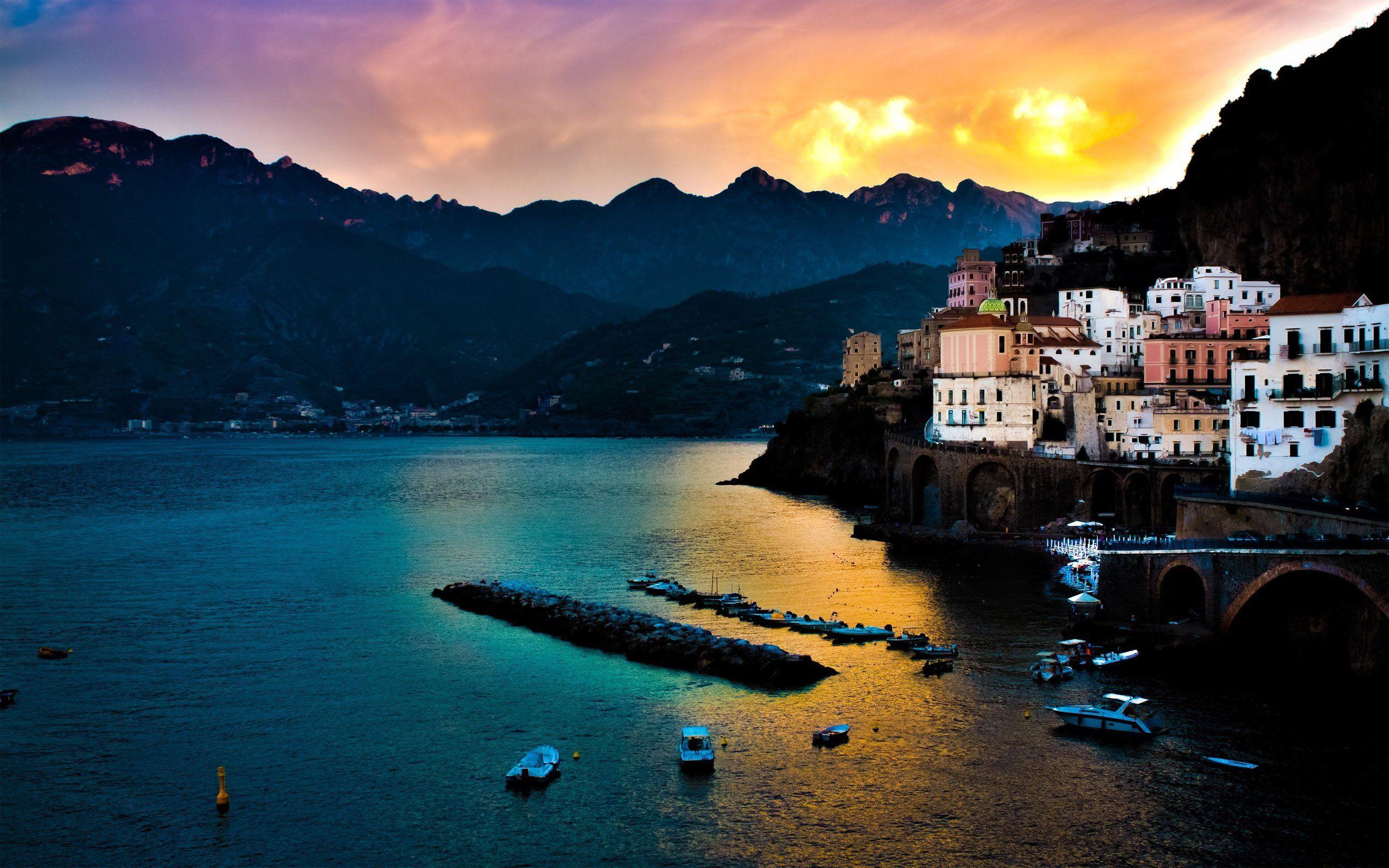 Amalfi Coast Wallpaper Italy World (73 Wallpaper)